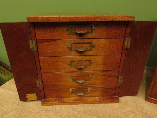 Antique Table top Collectors Chest No.2, Lockable