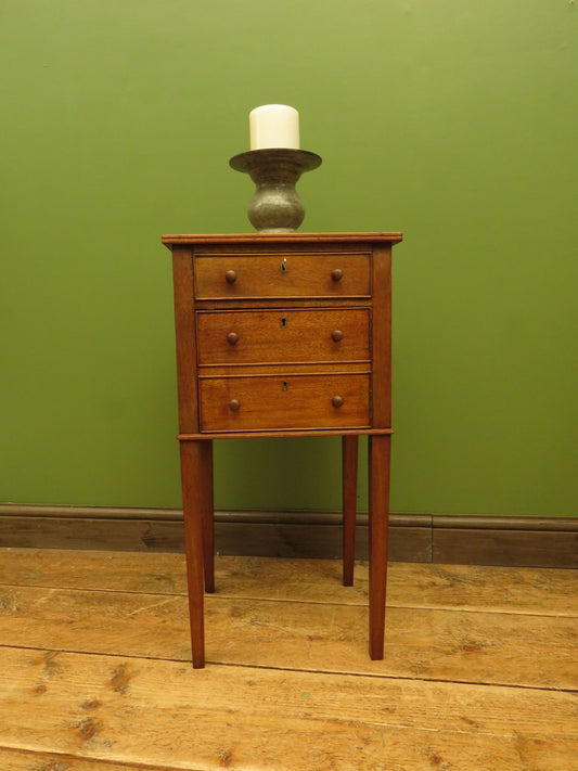 Antique Mahogany Bedside Cabinet