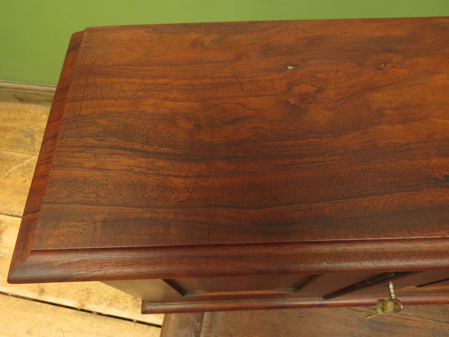 Victorian Apothecary or Collectors Cabinet with Hobbs & Co Lock