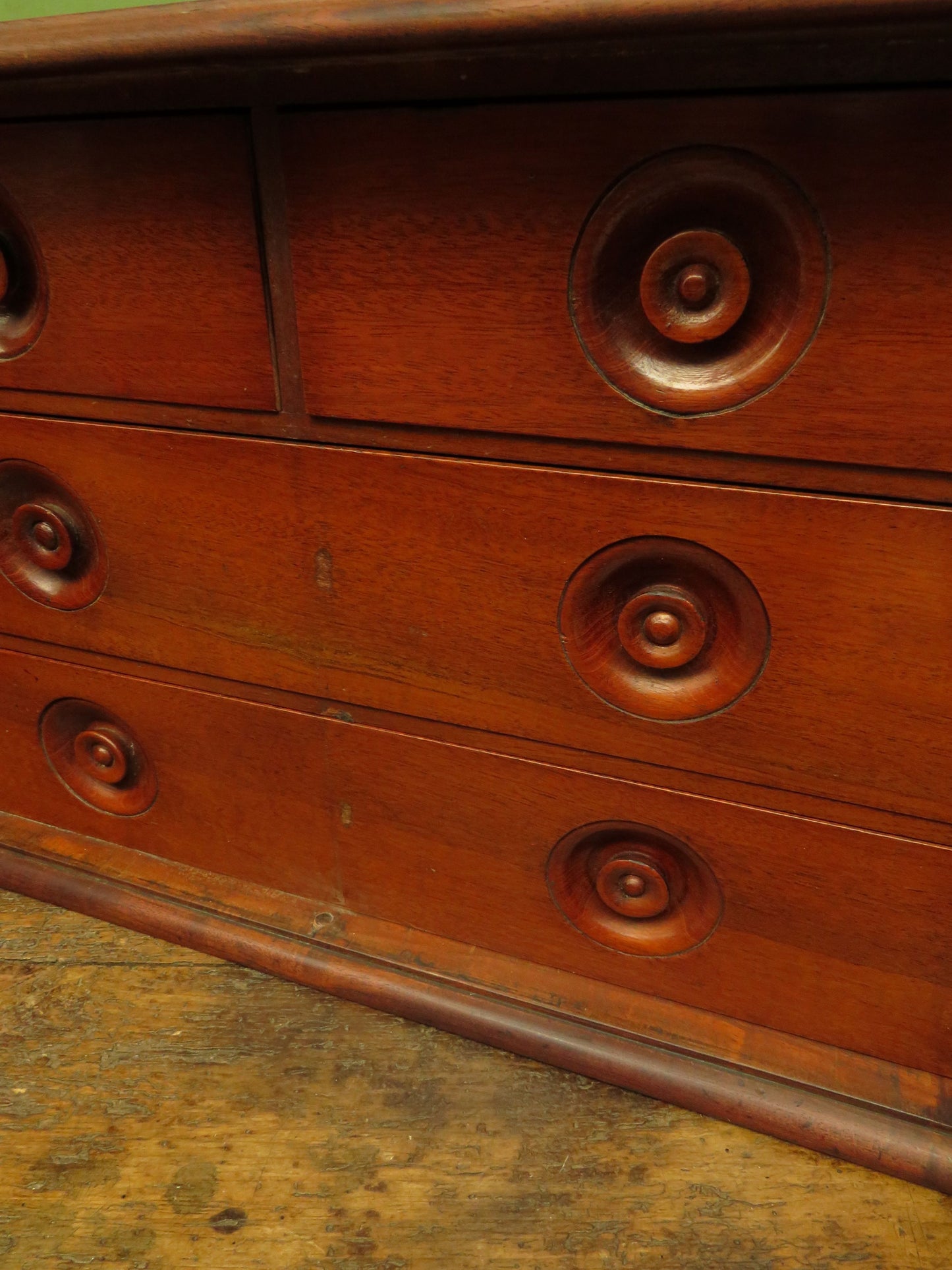 Victorian Apothecary or Collectors Cabinet with Hobbs & Co Lock