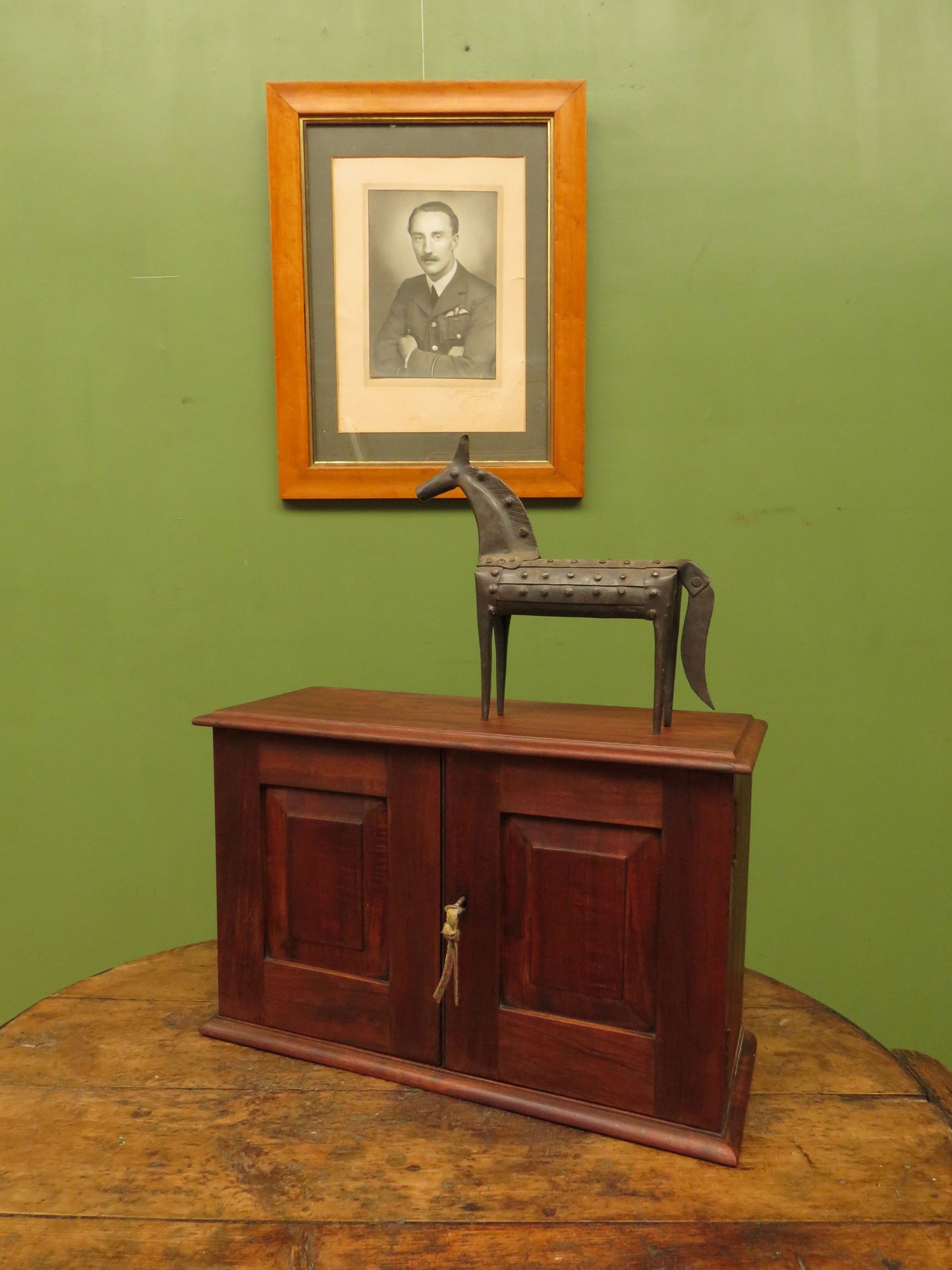 Victorian Apothecary or Collectors Cabinet with Hobbs & Co Lock