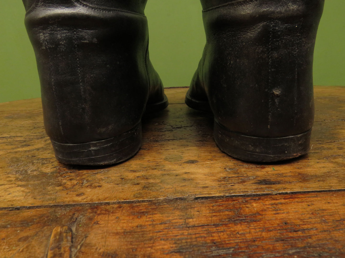 Antique Huntley of Aldershot Riding Boots with Wooden Boot Trees