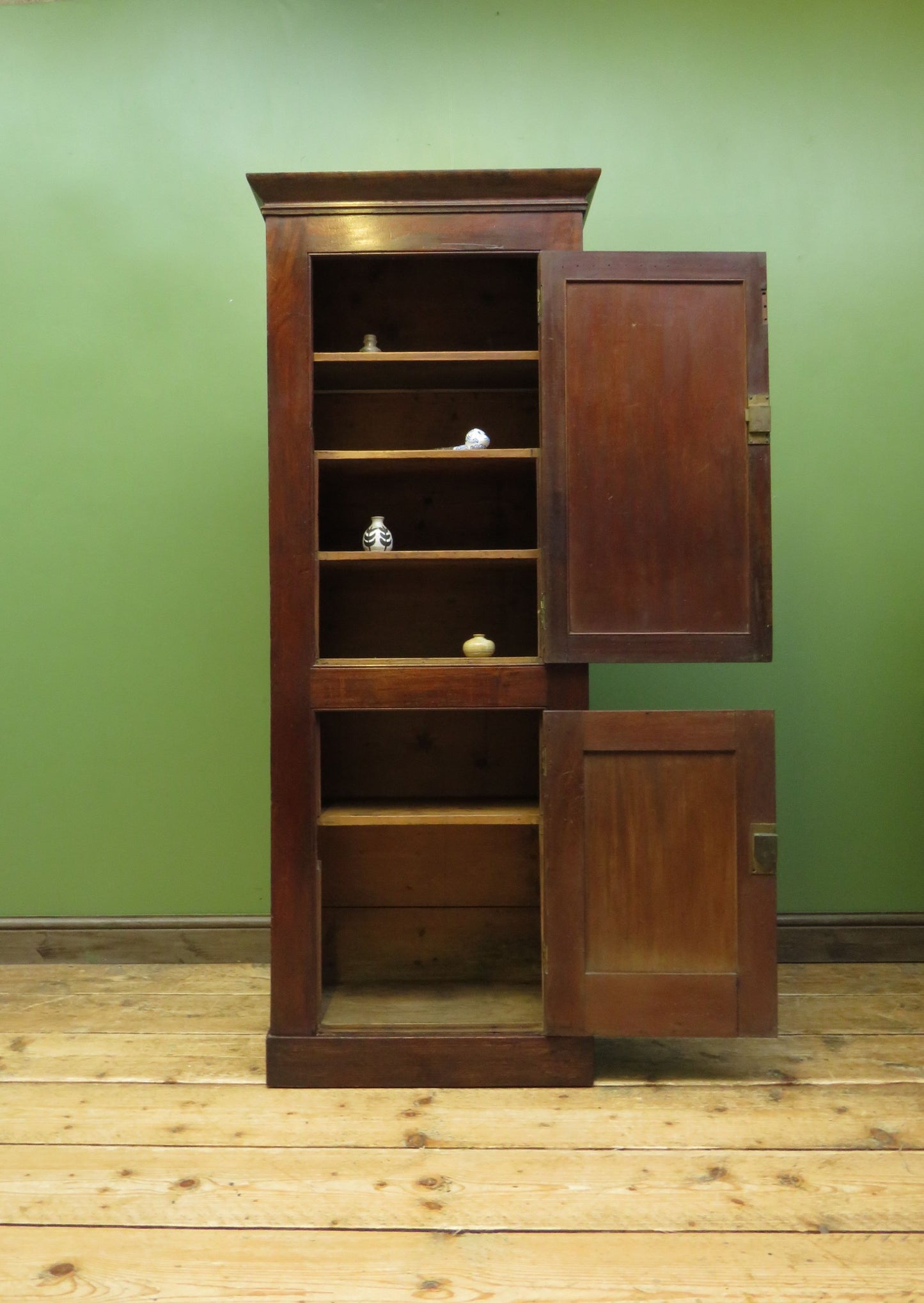 Victorian Pharmacists Cabinet with Interior Shelves