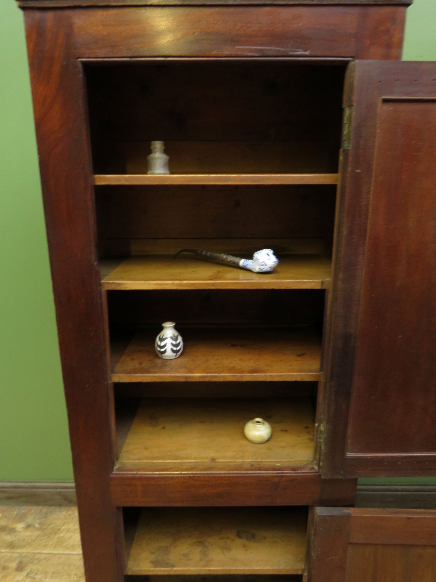 Victorian Pharmacists Cabinet with Interior Shelves