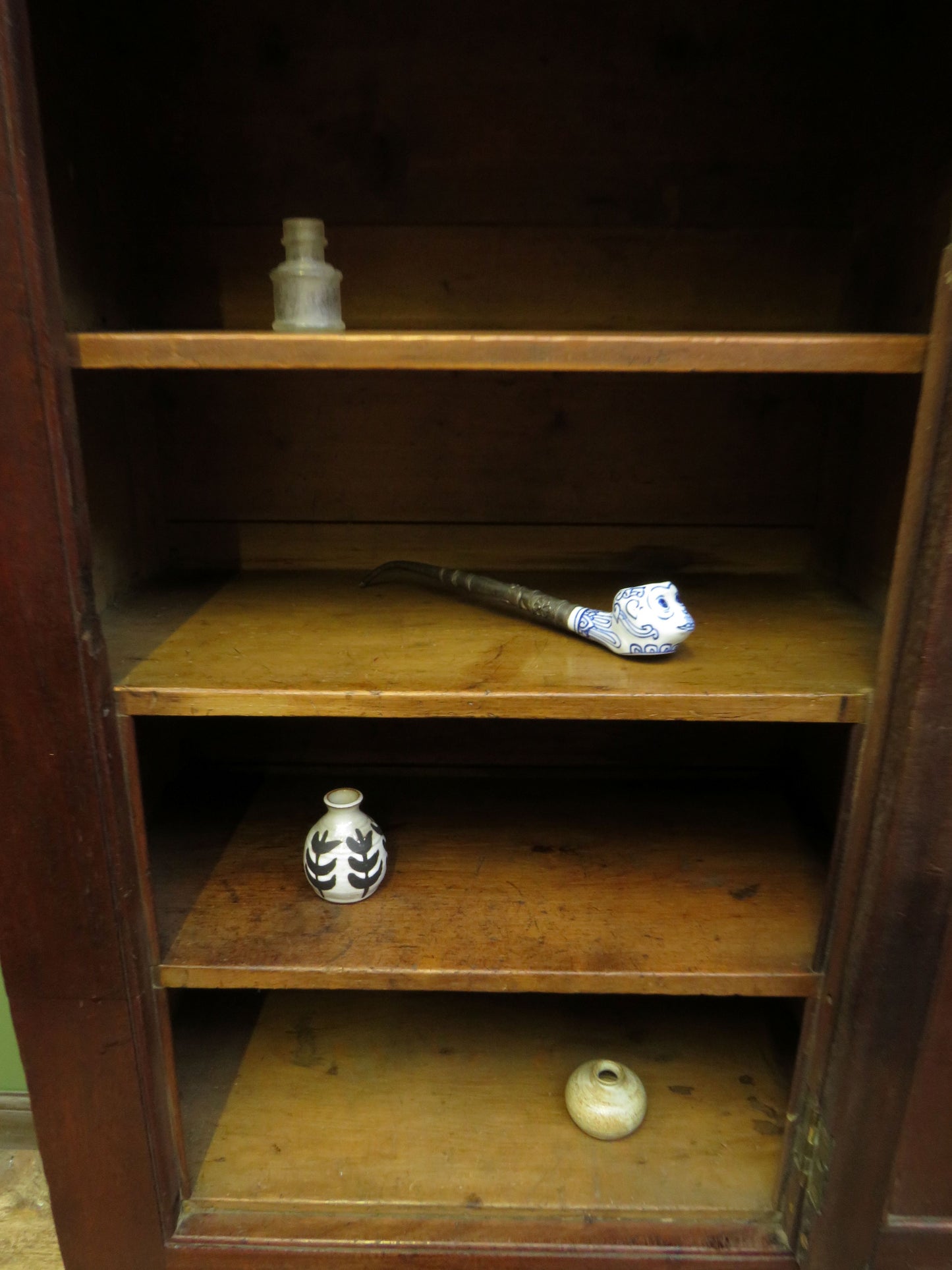 Victorian Pharmacists Cabinet with Interior Shelves