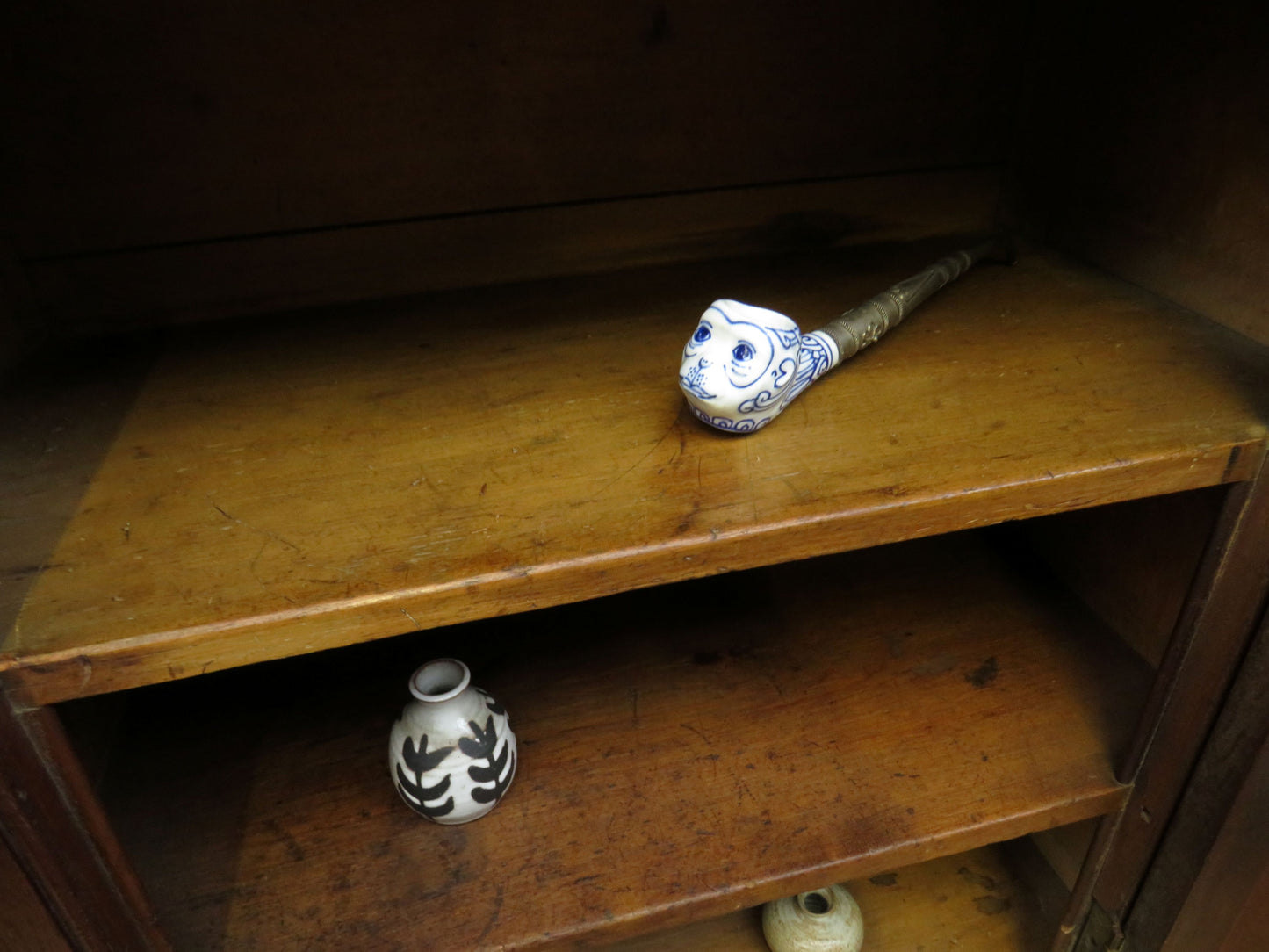 Victorian Pharmacists Cabinet with Interior Shelves