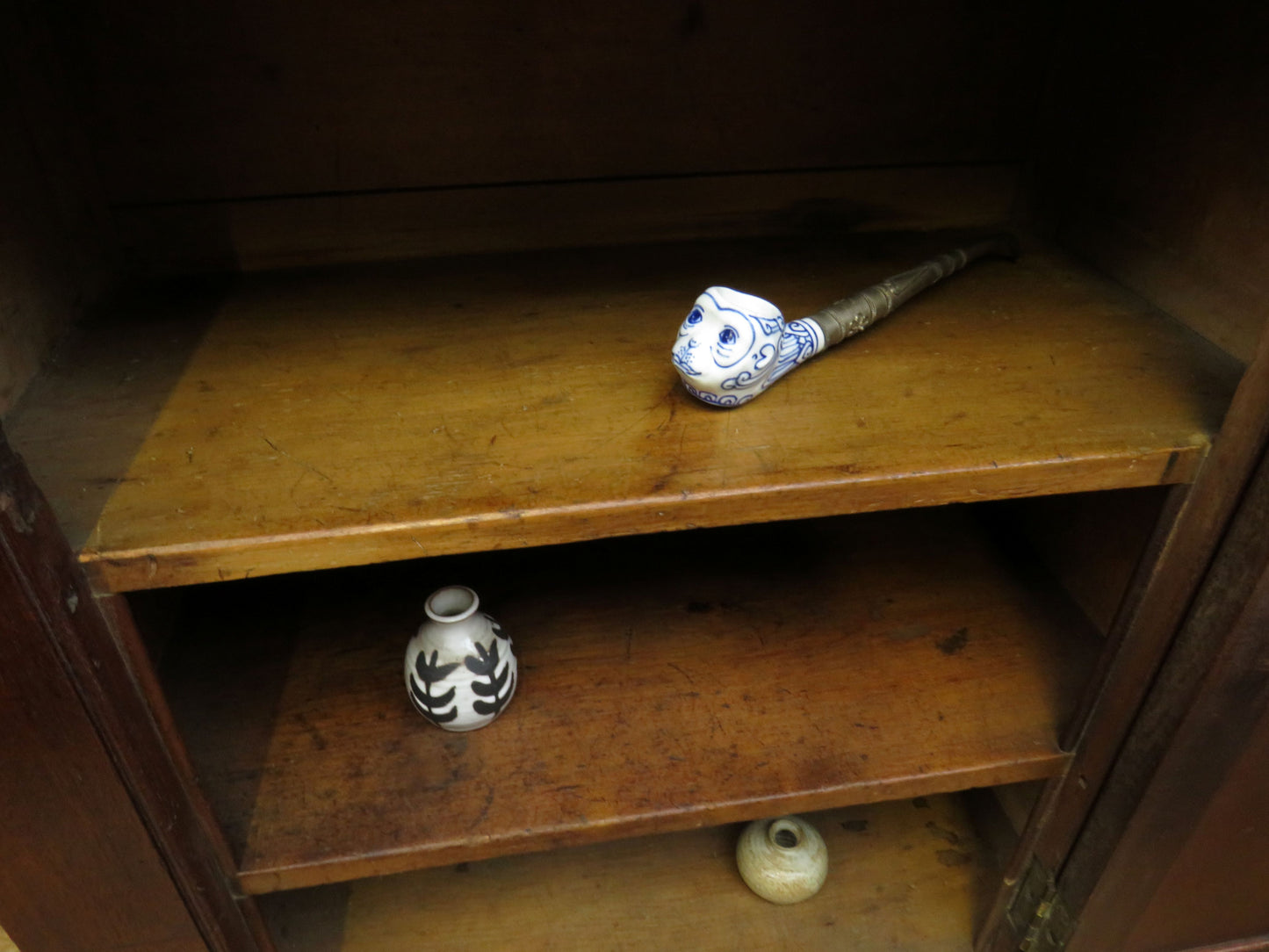 Victorian Pharmacists Cabinet with Interior Shelves