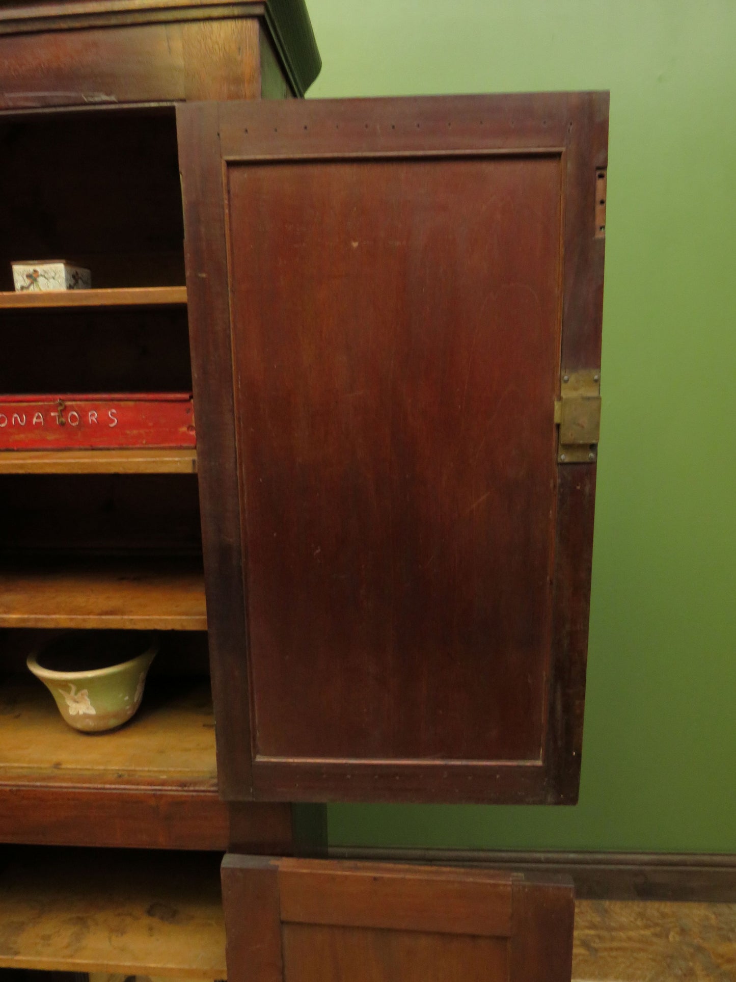 Victorian Pharmacists Cabinet with Interior Shelves
