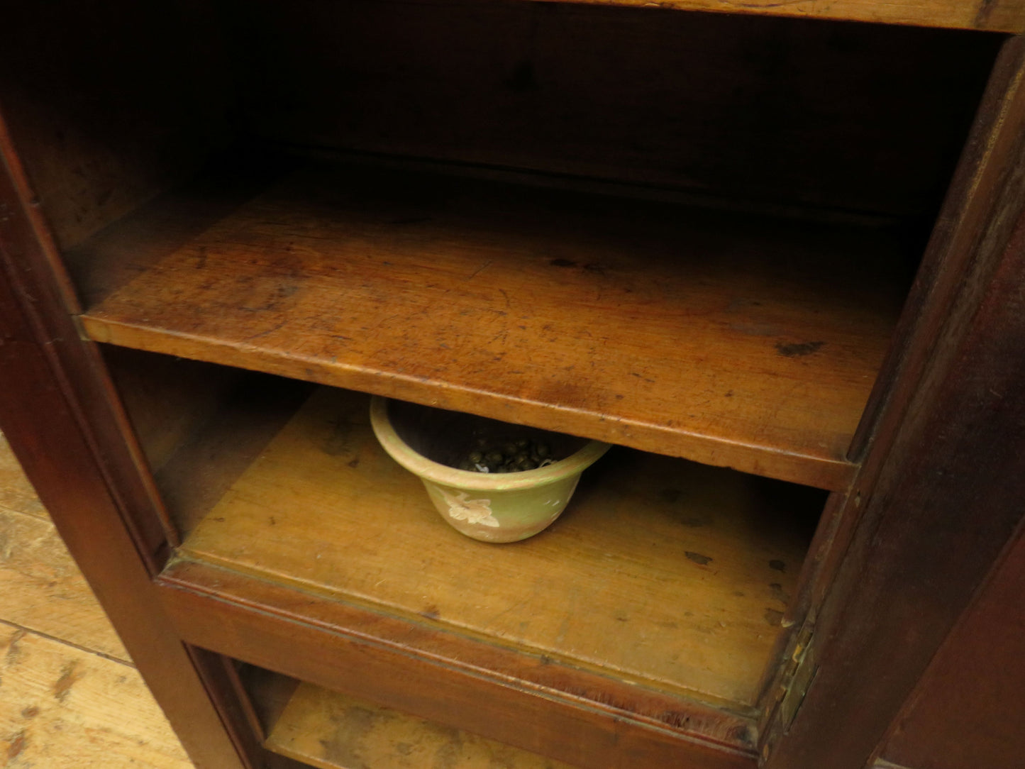 Victorian Pharmacists Cabinet with Interior Shelves