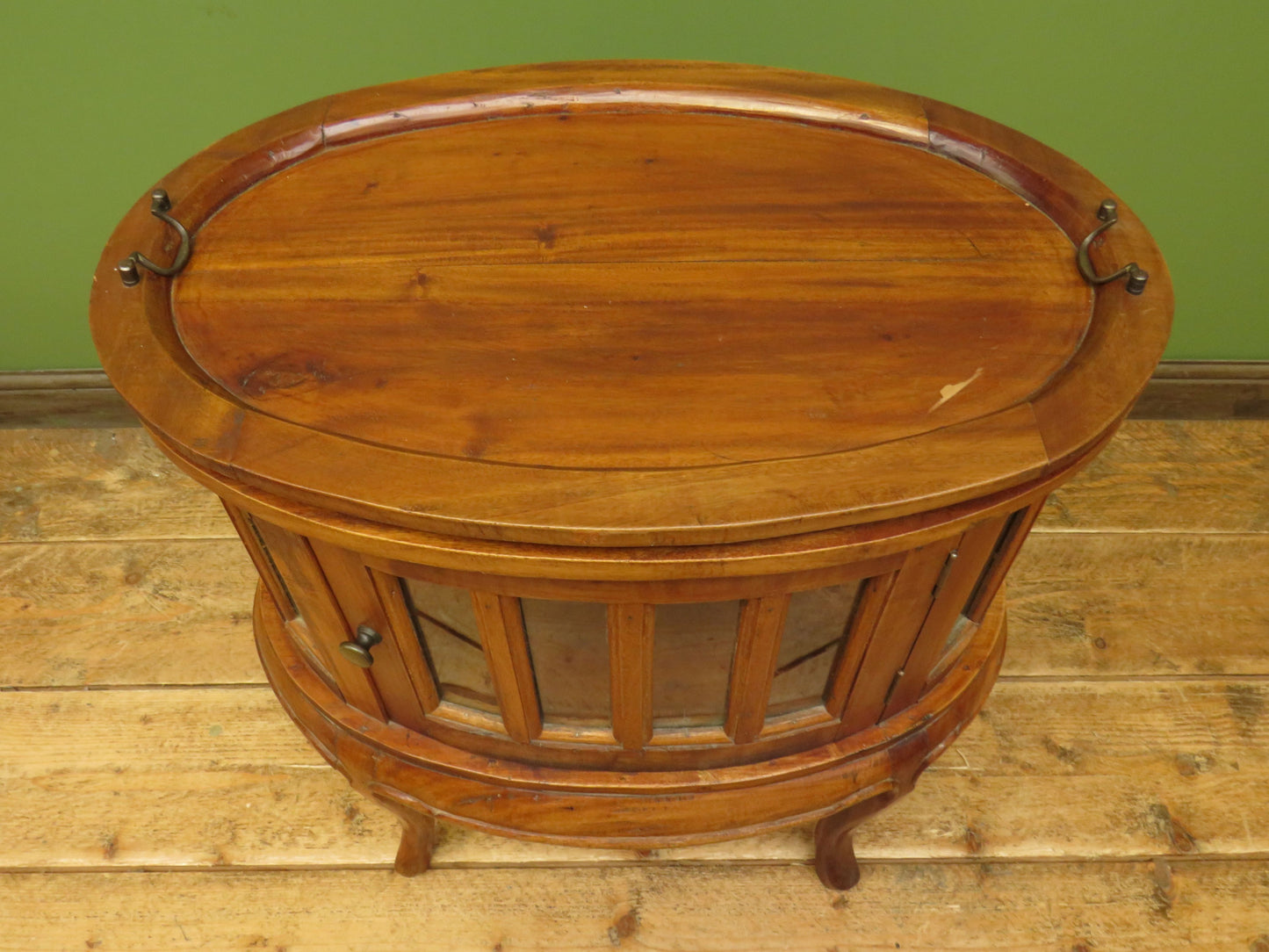 Nautical Style Drinks Cabinet with lift off tray