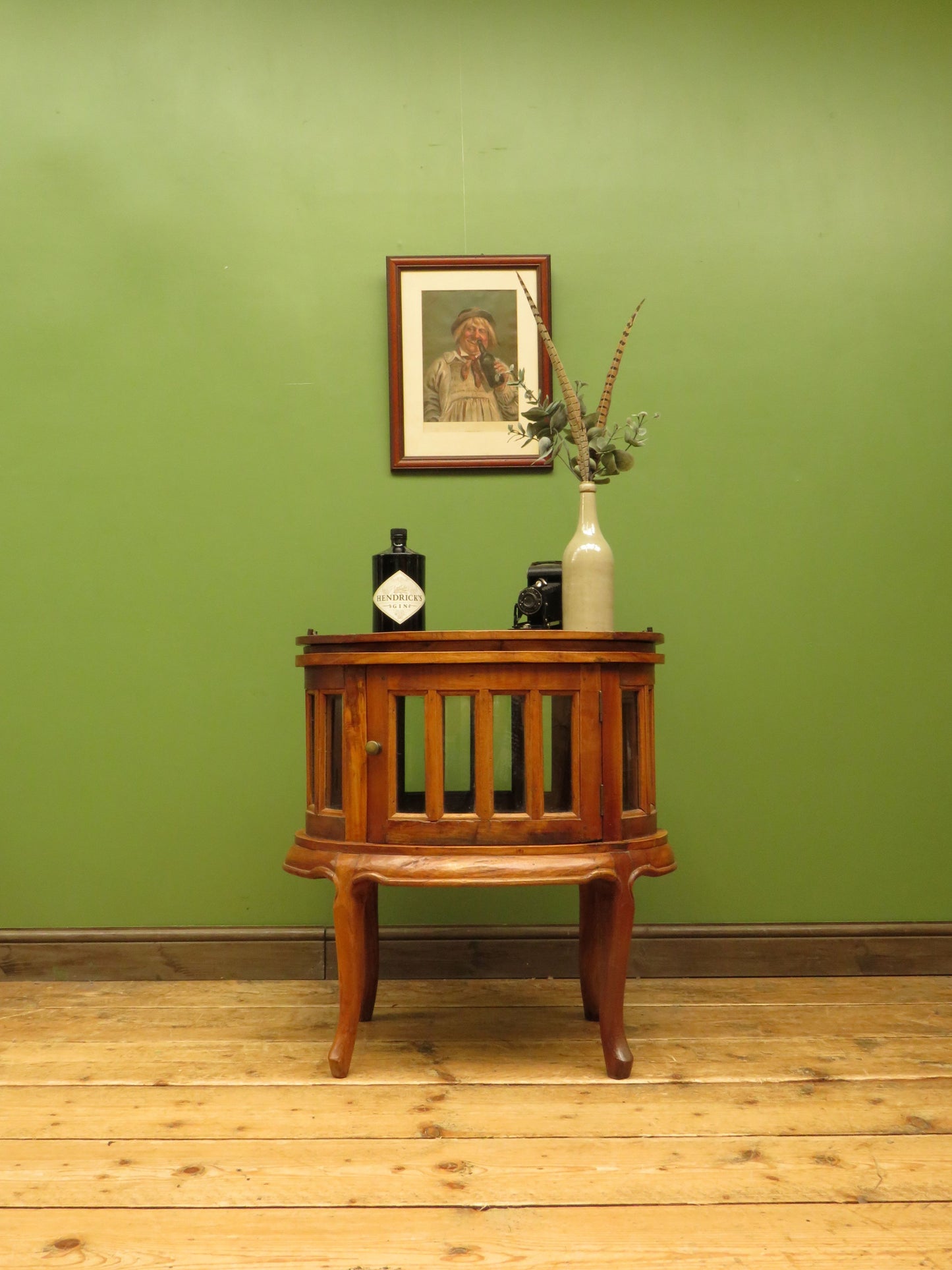 Nautical Style Drinks Cabinet with lift off tray