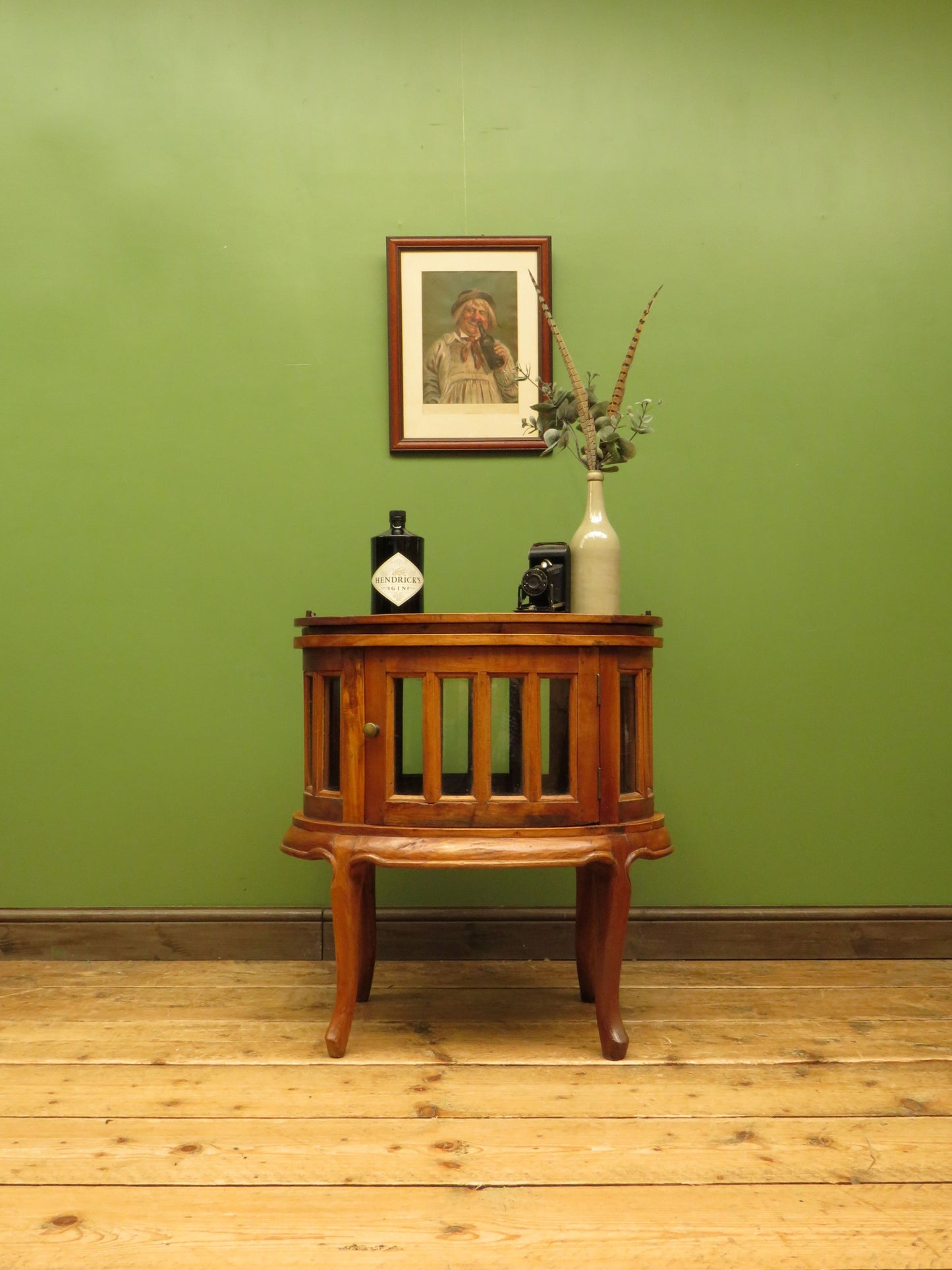 Nautical Style Drinks Cabinet with lift off tray
