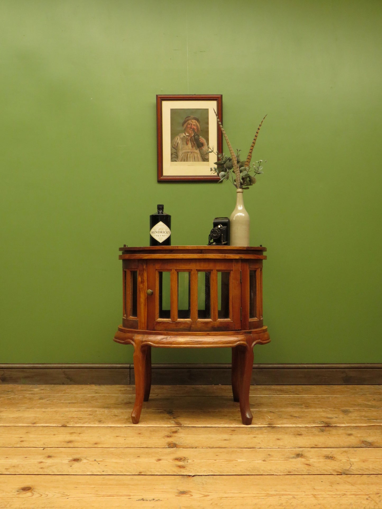 Nautical Style Drinks Cabinet with lift off tray