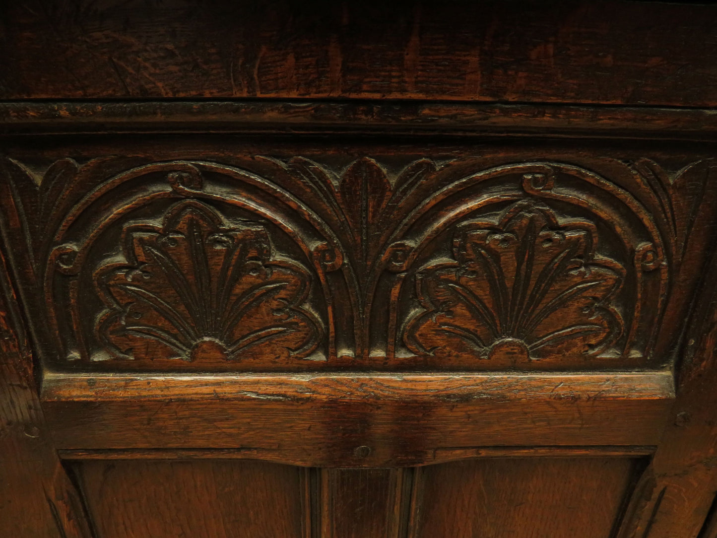 Ipswich Oak style Livery Cupboard by Alfred Allen of Birmingham