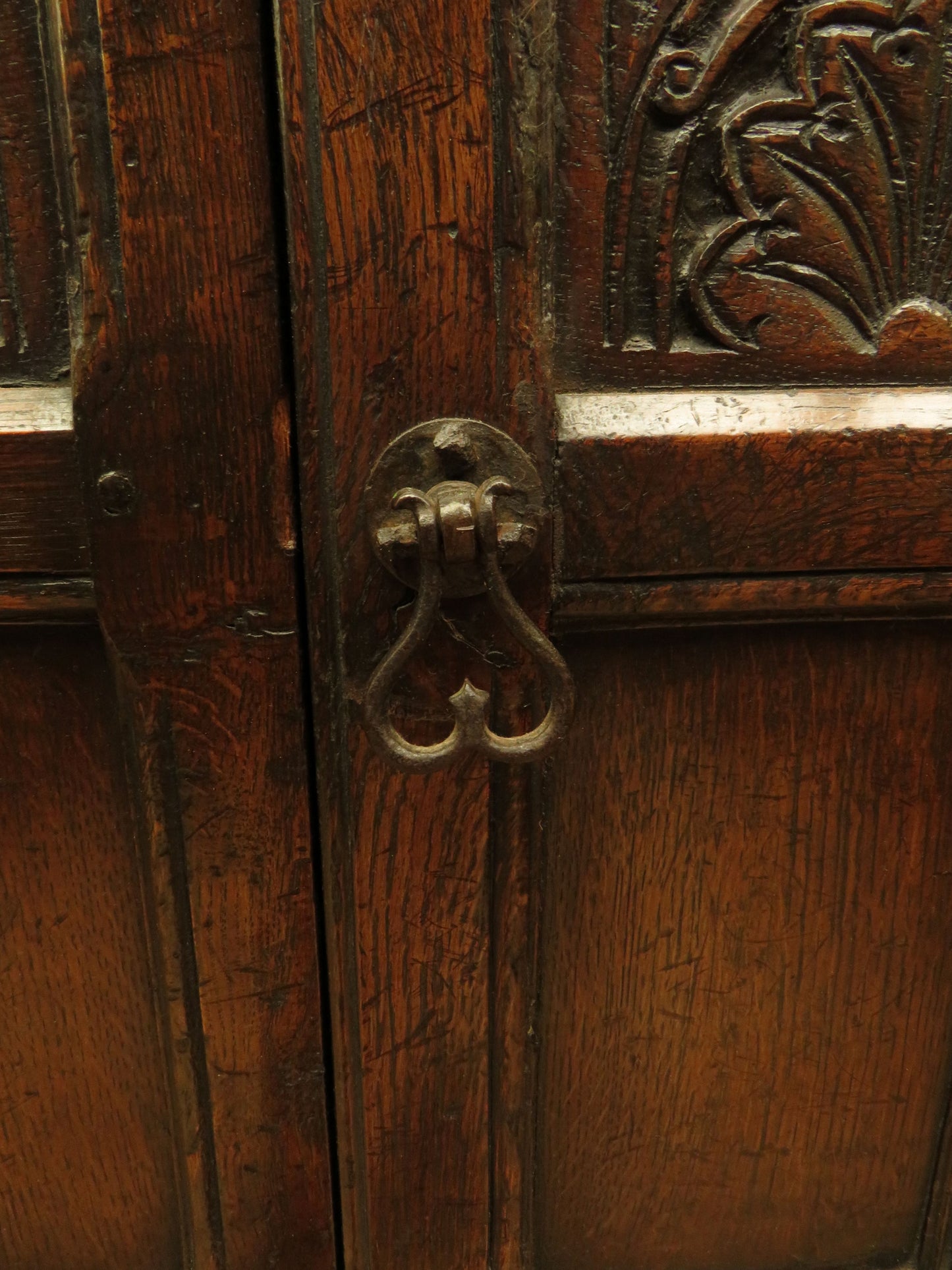 Ipswich Oak style Livery Cupboard by Alfred Allen of Birmingham