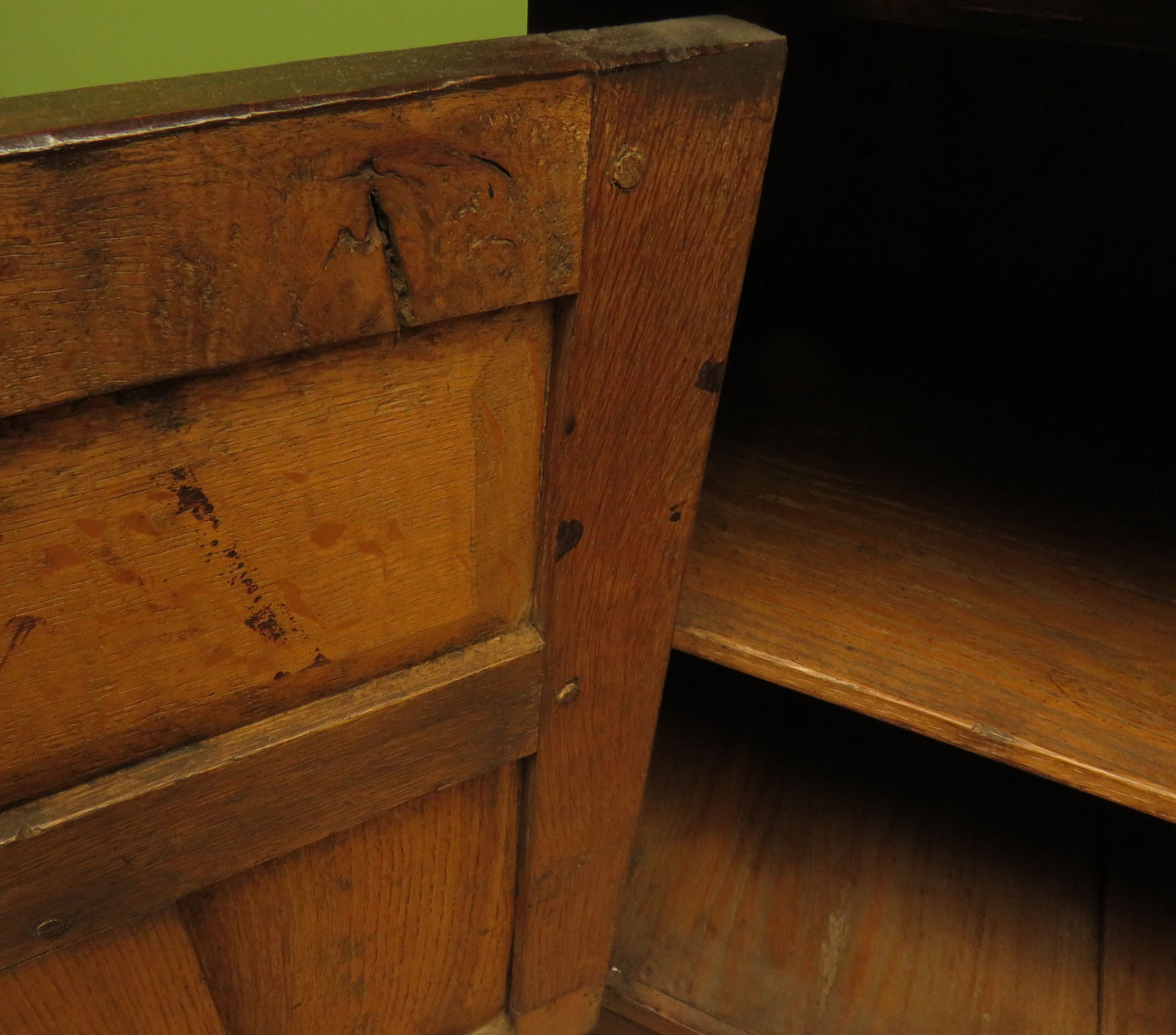 Ipswich Oak style Livery Cupboard by Alfred Allen of Birmingham