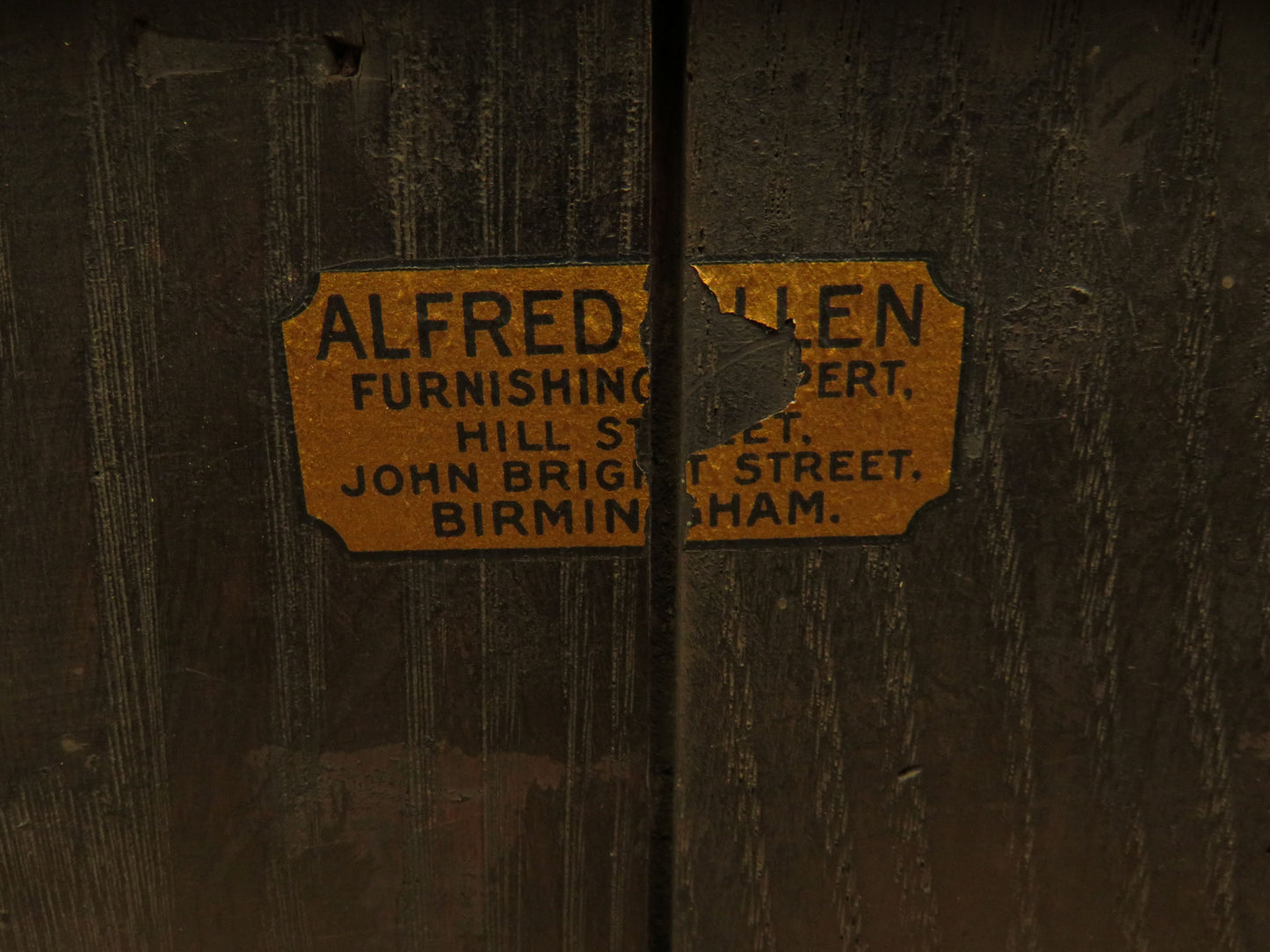 Ipswich Oak style Livery Cupboard by Alfred Allen of Birmingham