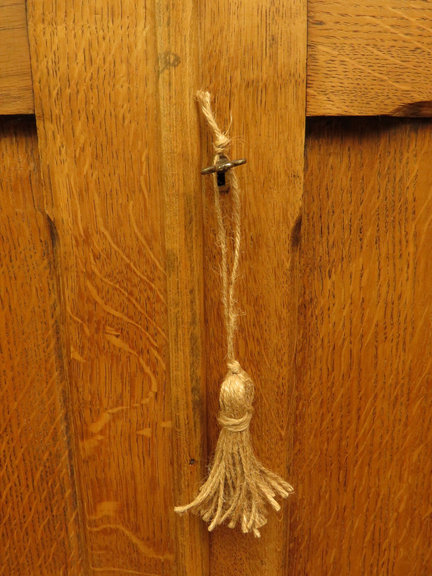 Scandi Boho Small Vintage Oak Wardrobe