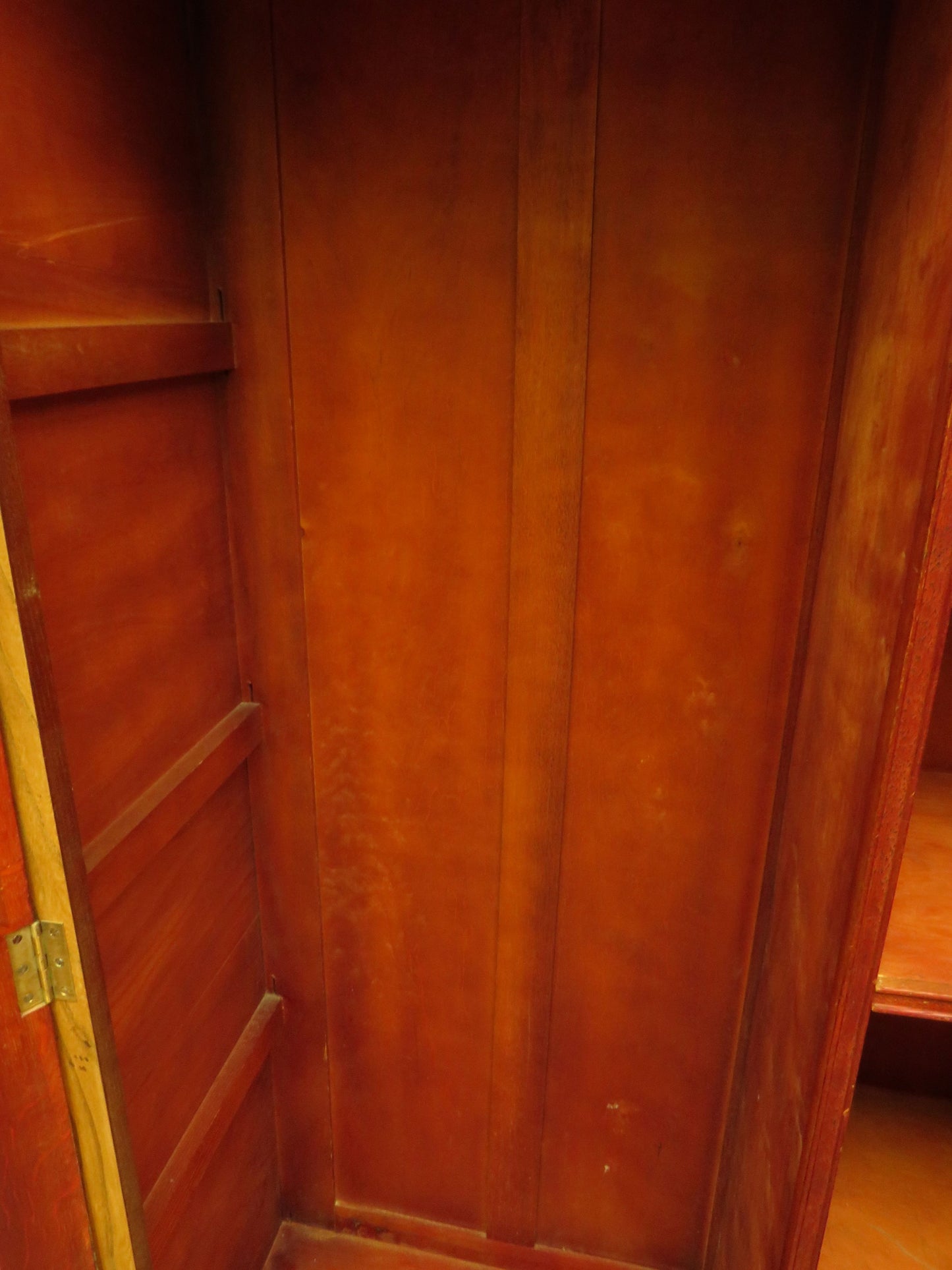 Scandi Boho Small Vintage Oak Wardrobe