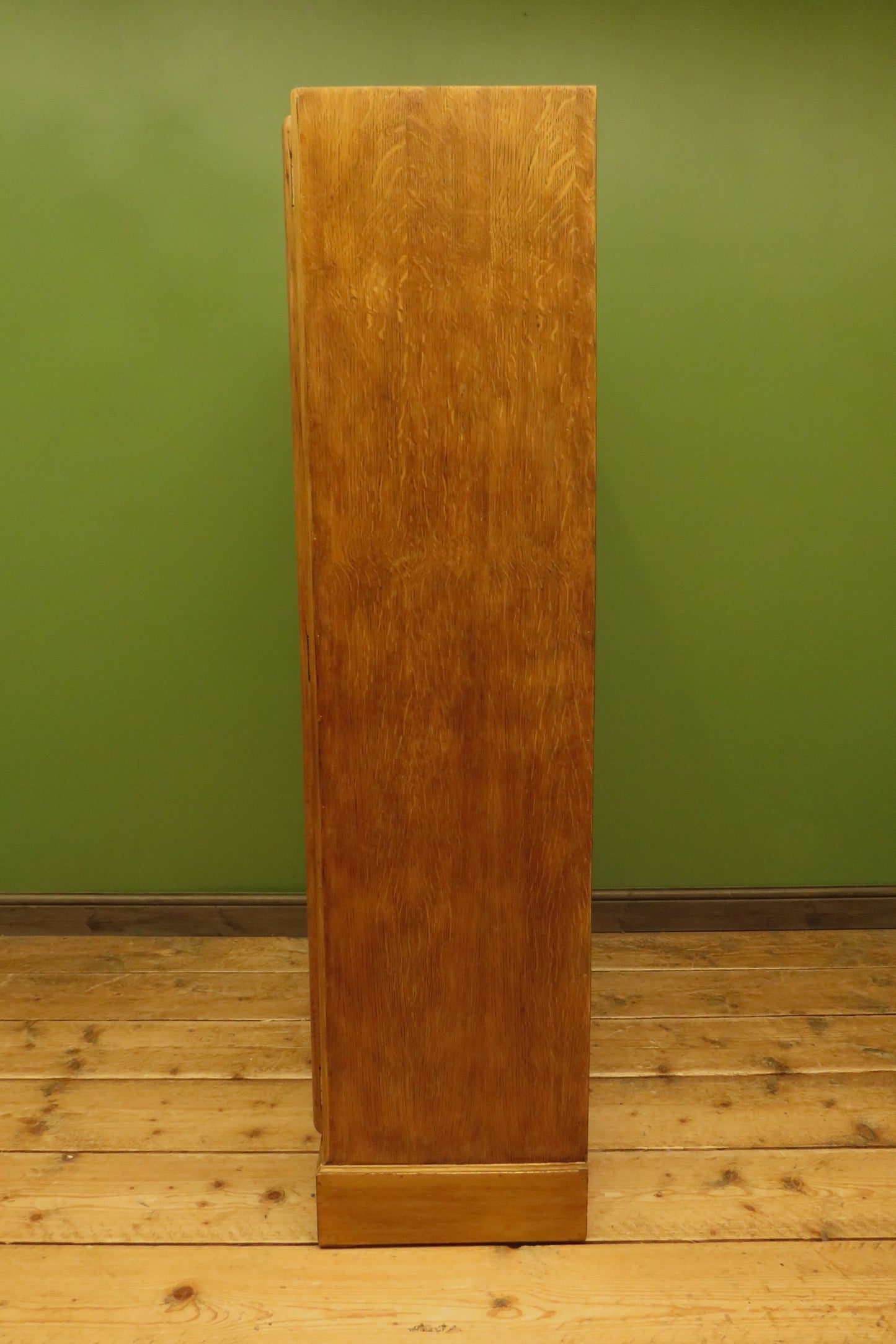 Scandi Boho Small Vintage Oak Wardrobe