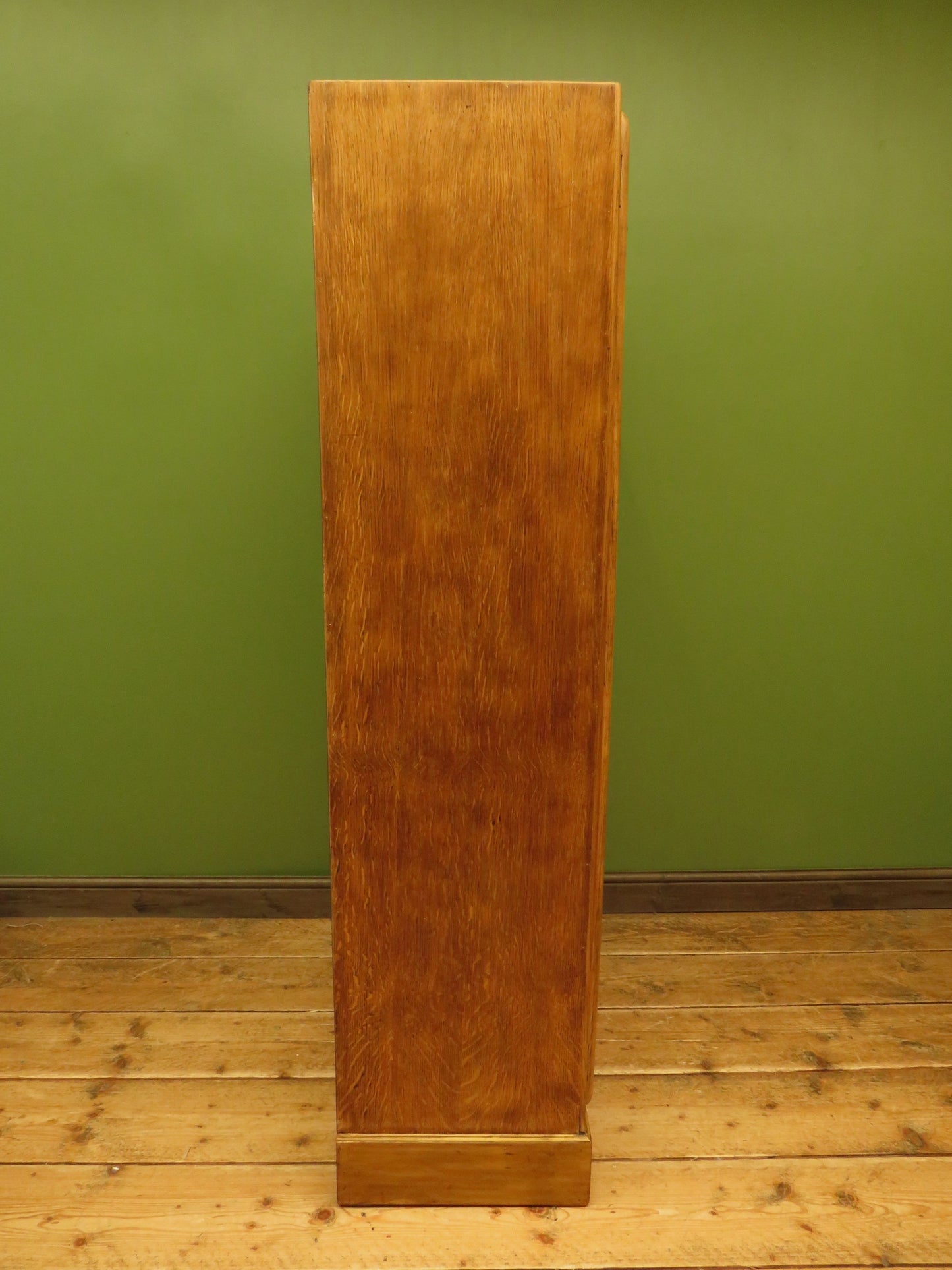 Scandi Boho Small Vintage Oak Wardrobe