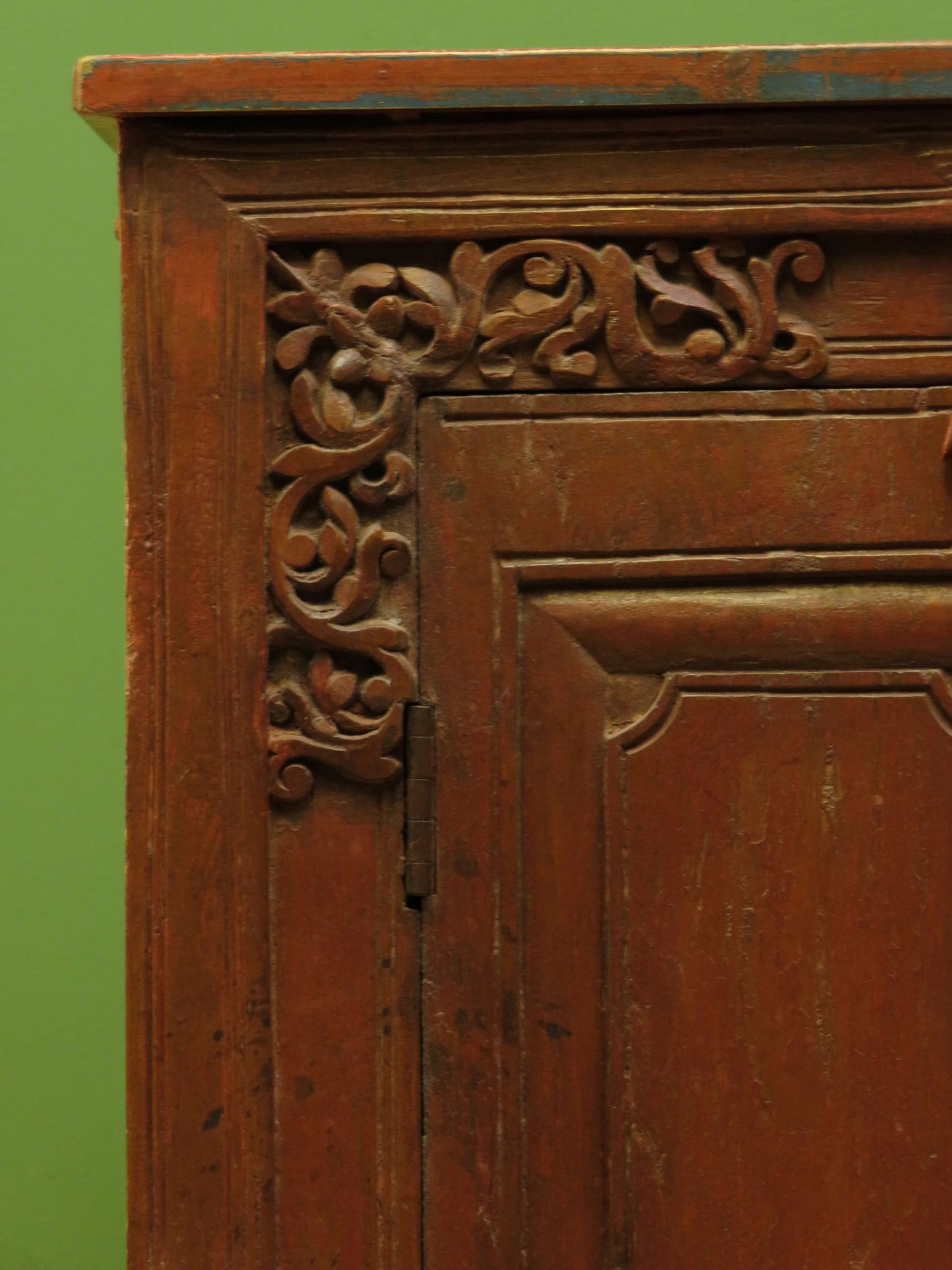 Antique Indian Larder Cupboard with carvings