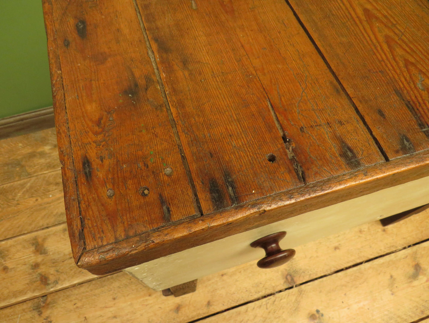Rustic Handmade Kitchen Side Table, Bar Table