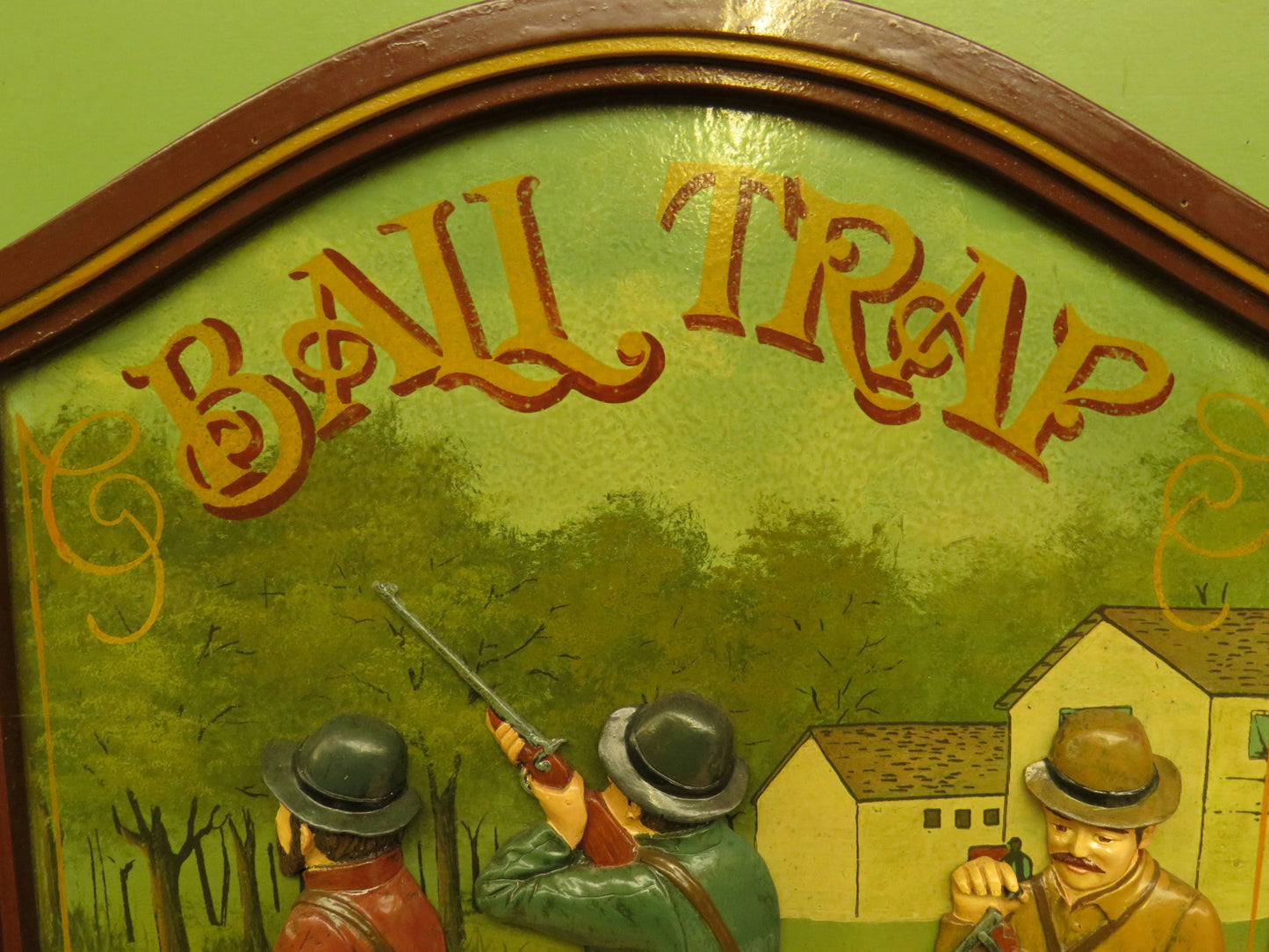 Large Country Corner Hand painted Hunting Sign 'Ball Trap'