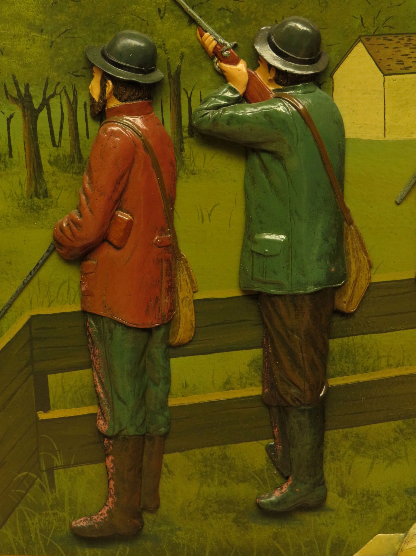 Large Country Corner Hand painted Hunting Sign 'Ball Trap'