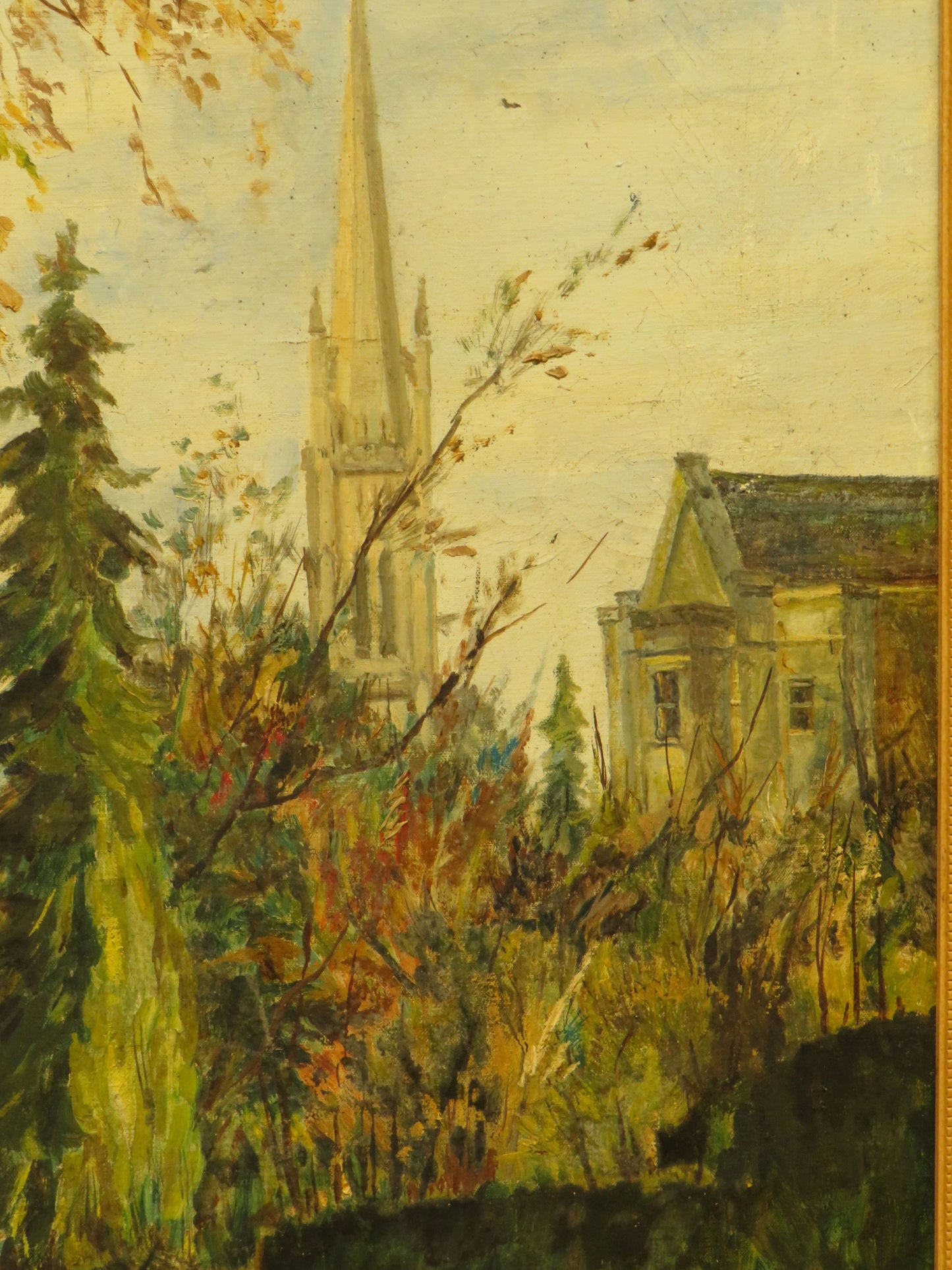 W.L.Rodgerson 20th Century Oil Painting of an Autumn scene - signed and dated