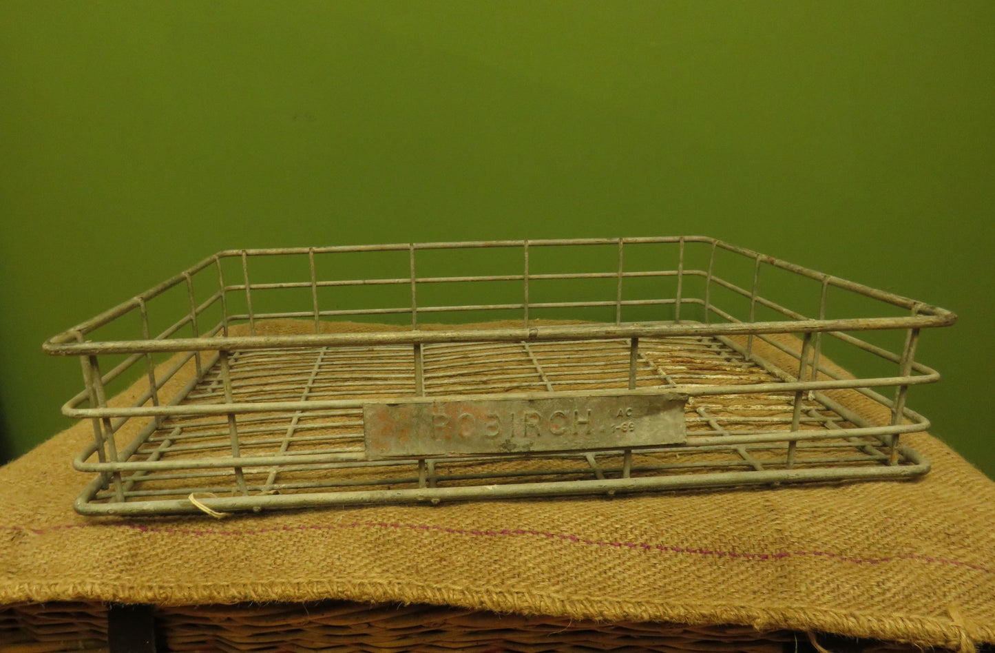 Galvanised Robirch Factory Crate