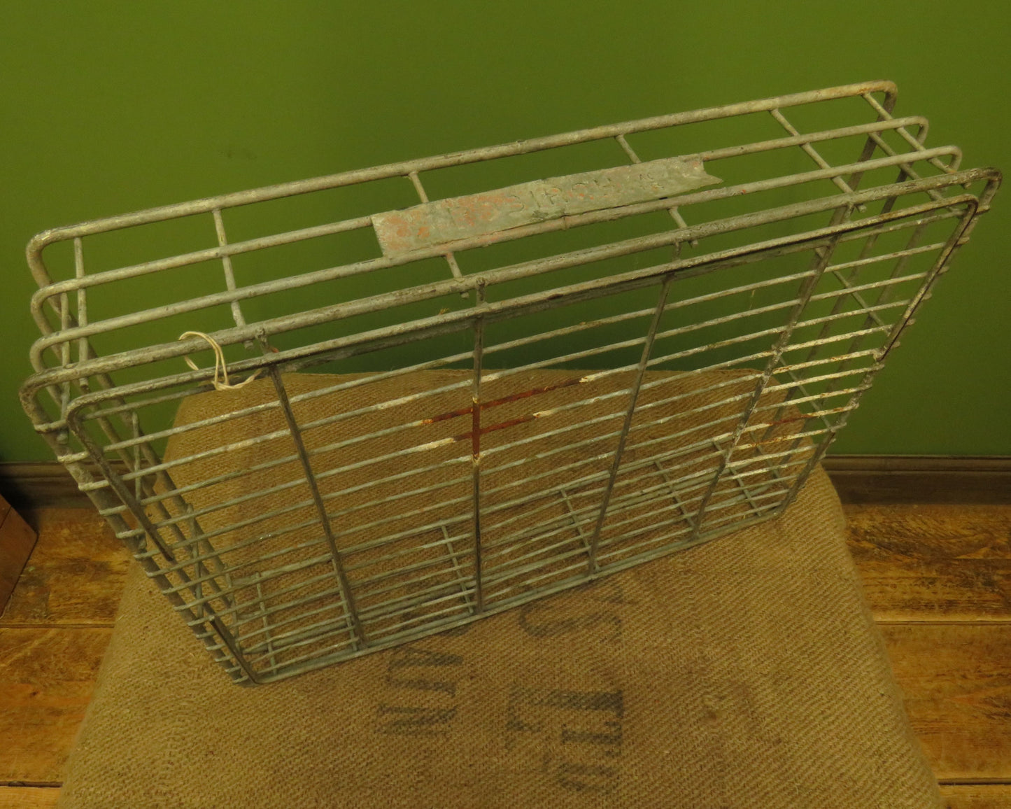 Galvanised Robirch Factory Crate