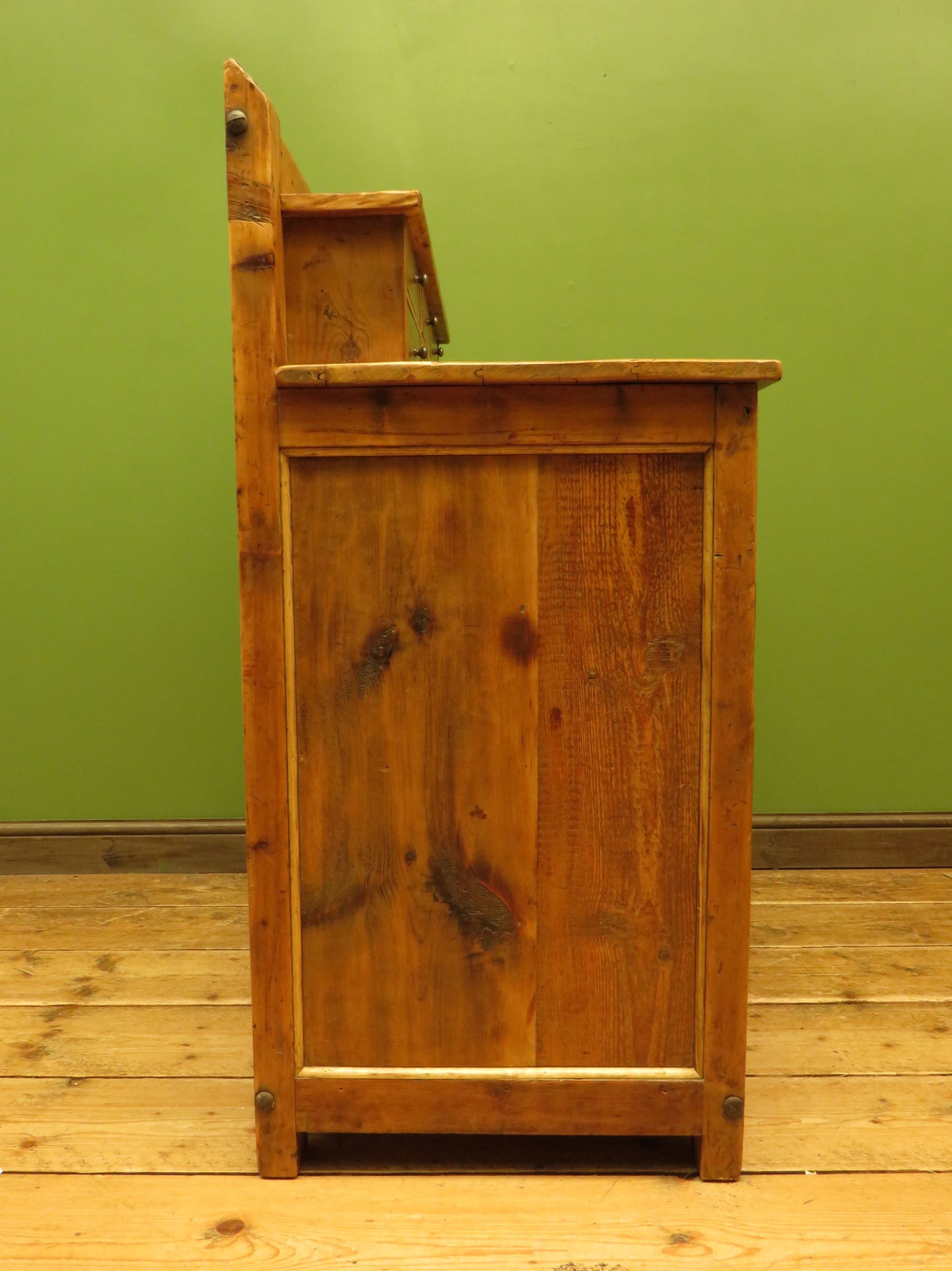 Large Handmade Upcycled Reclaimed Pine Bank of Drawers storage unit