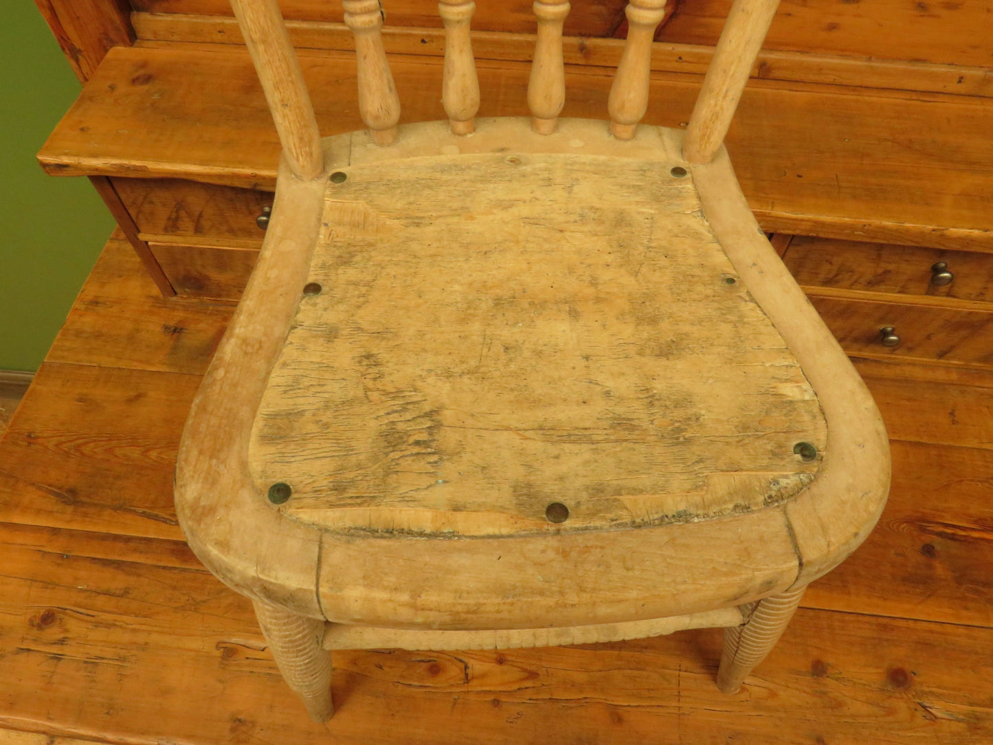 Antique Children's Hoop Back Chair