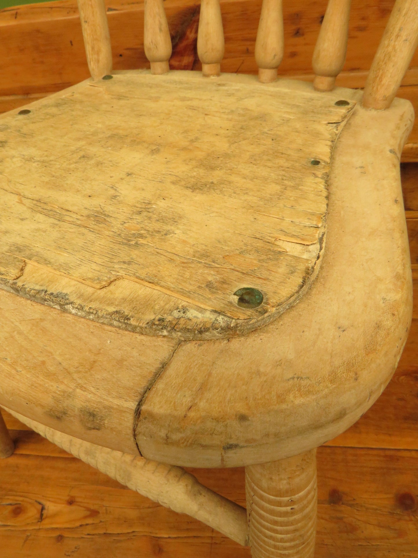 Antique Children's Hoop Back Chair