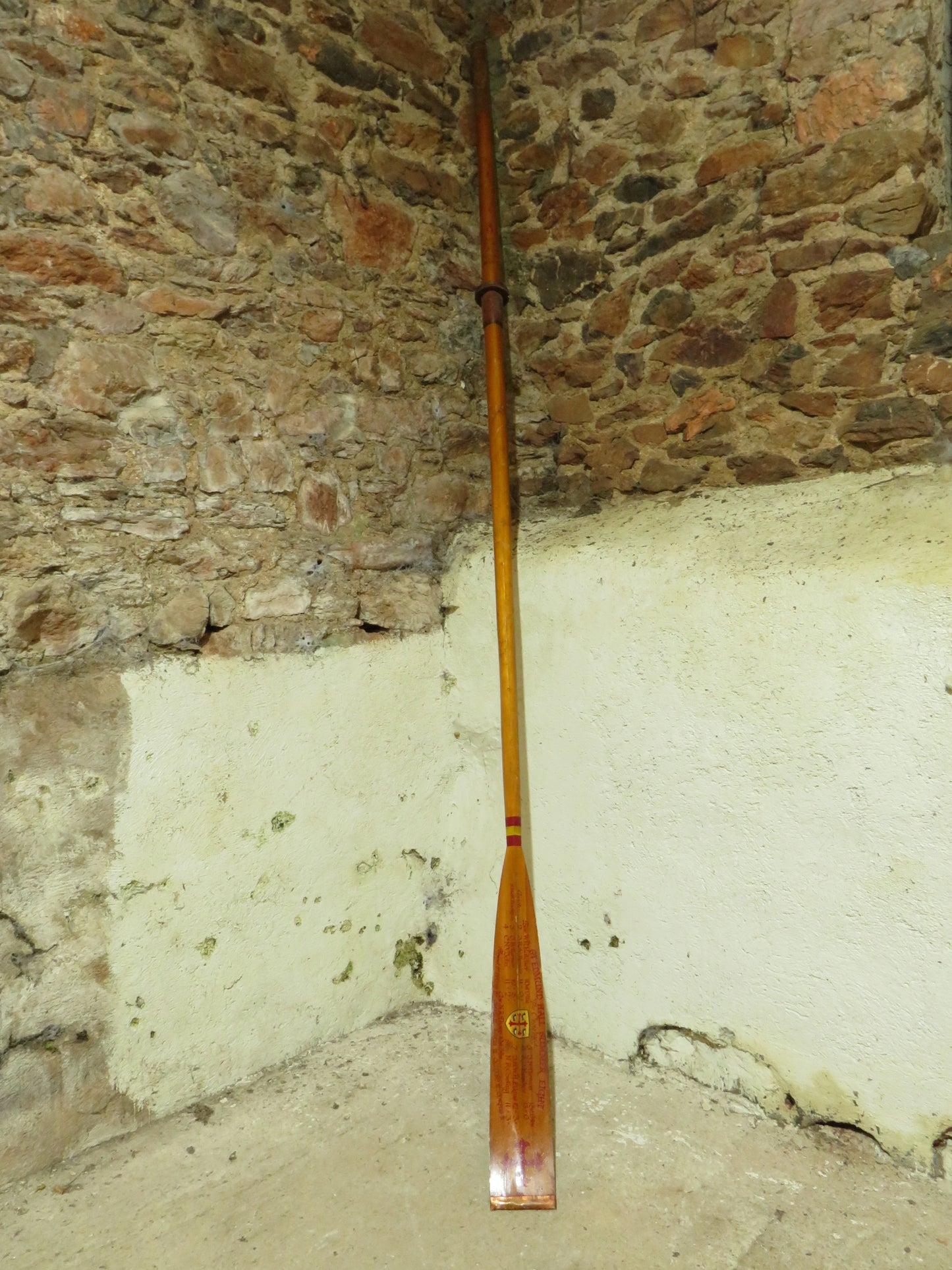 Vintage Oxford Trophy Oar St Edmund Hall Summer Eight 1964 in original condition