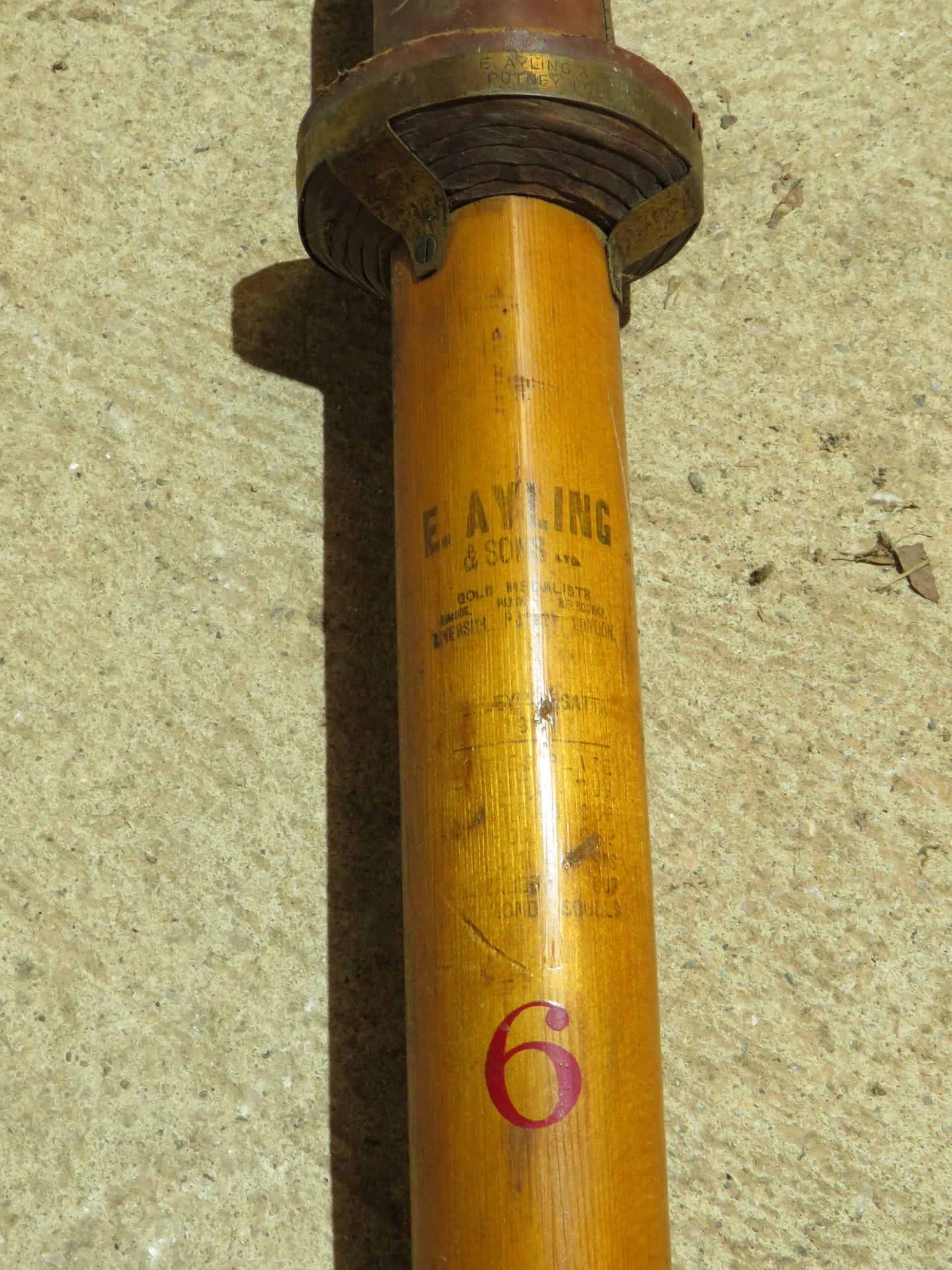 Vintage Oxford Trophy Oar St Edmund Hall Summer Eight 1964 in original condition