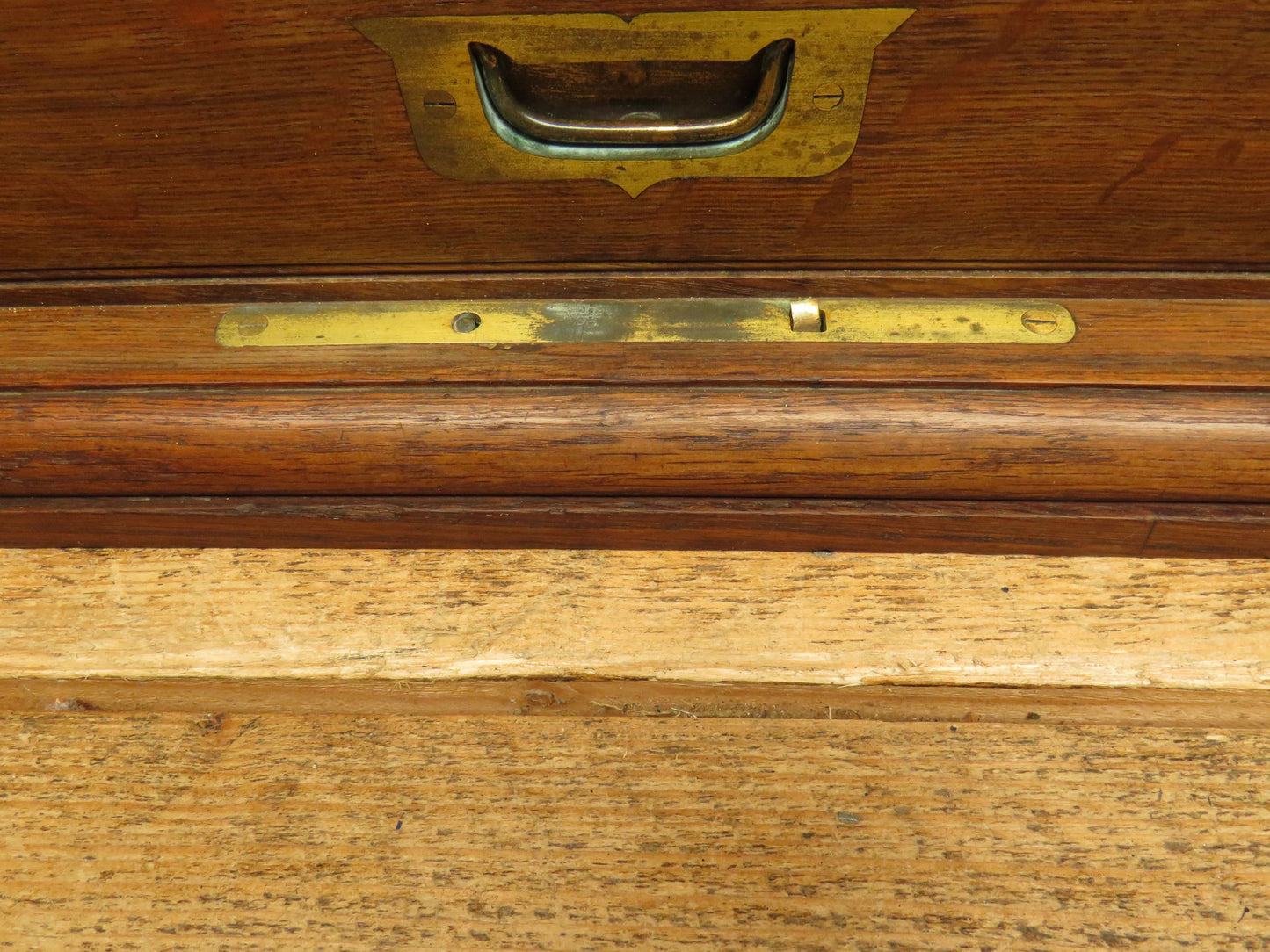 Oak Cutlery Chest Collectors or Stationery Cabinet