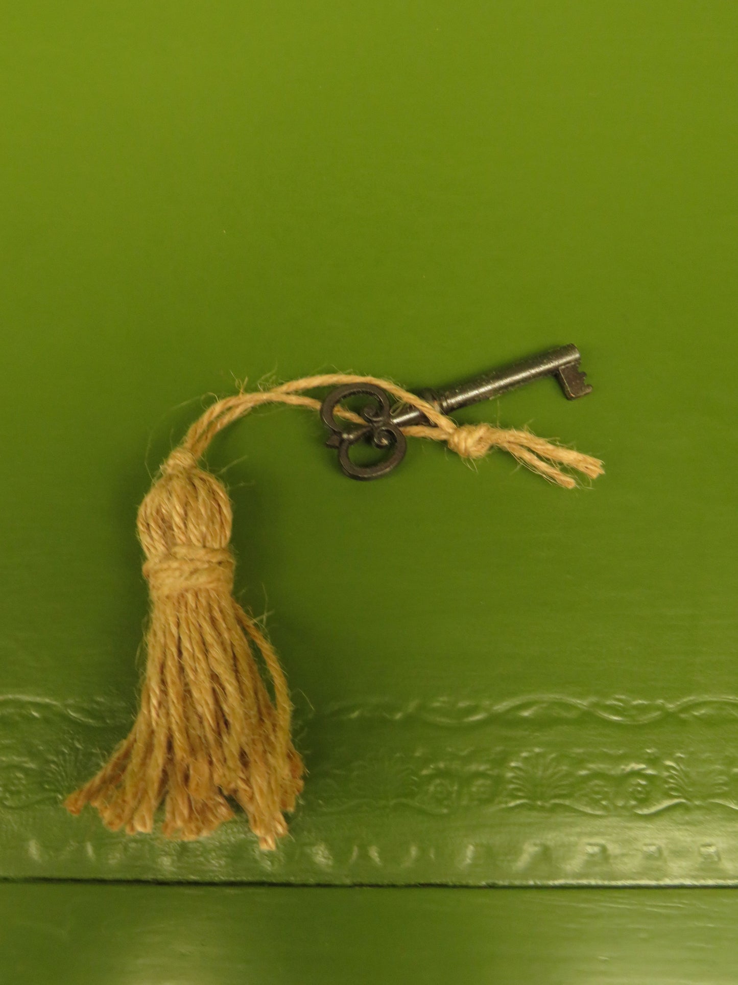 Green Pedestal Desk in three parts
