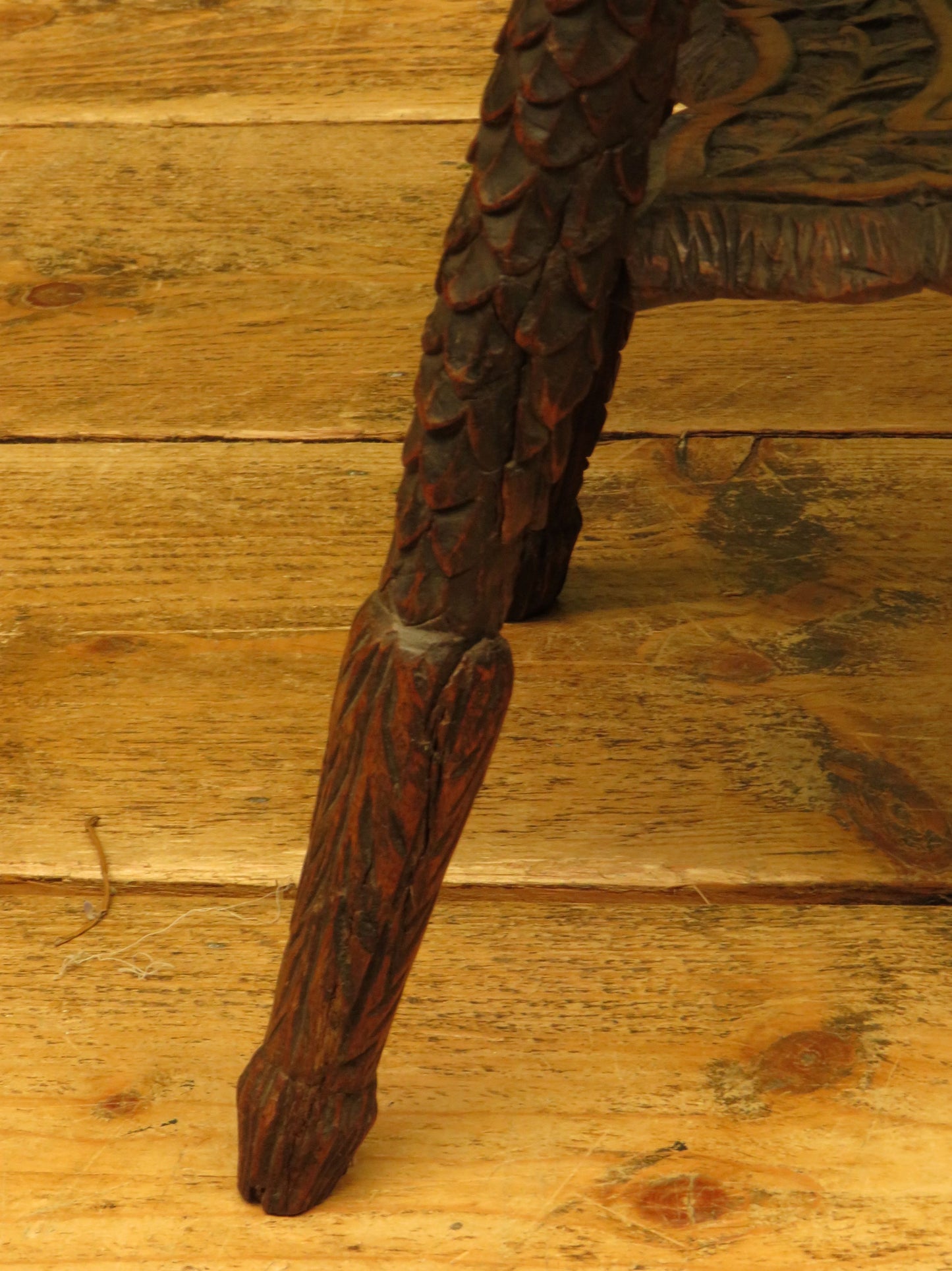 Antique Anglo Indian Carved Table