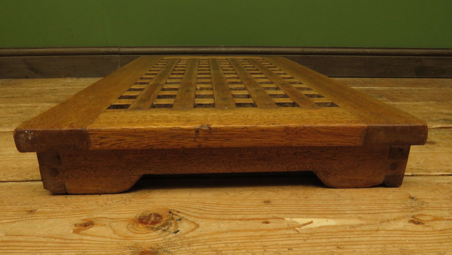 Salvaged Nautical Vintage Ships Grate Cover for wet room bathroom use