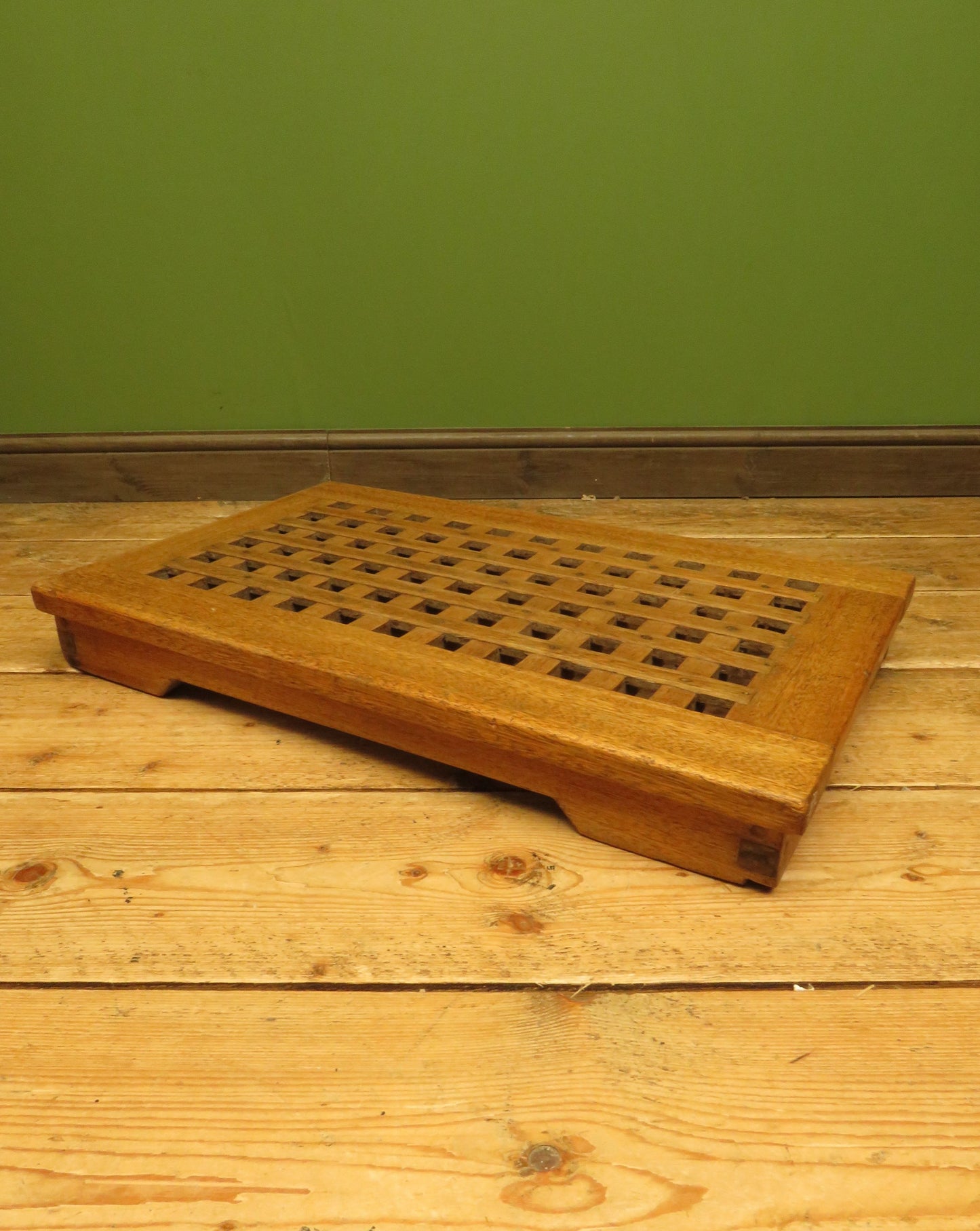 Salvaged Nautical Vintage Ships Grate Cover for wet room bathroom use