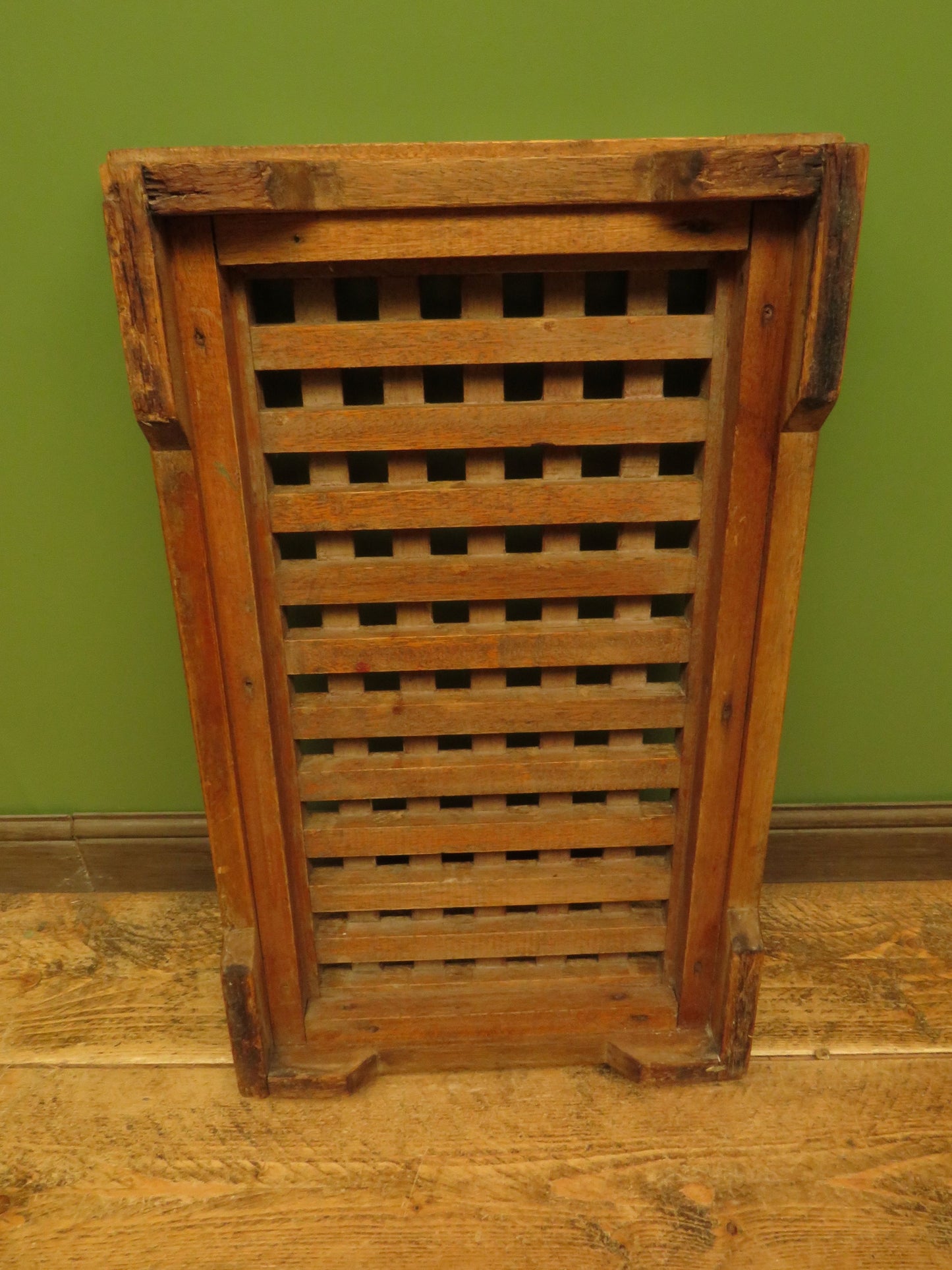 Salvaged Nautical Vintage Ships Grate Cover for wet room bathroom use
