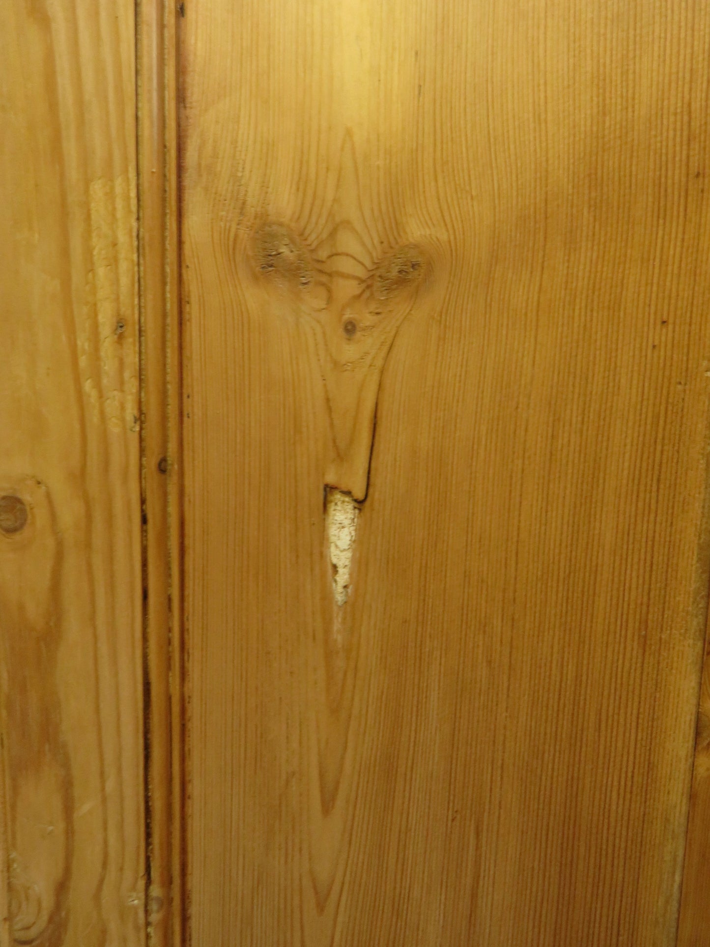 Narrow Pine Linen Cupboard or Larder