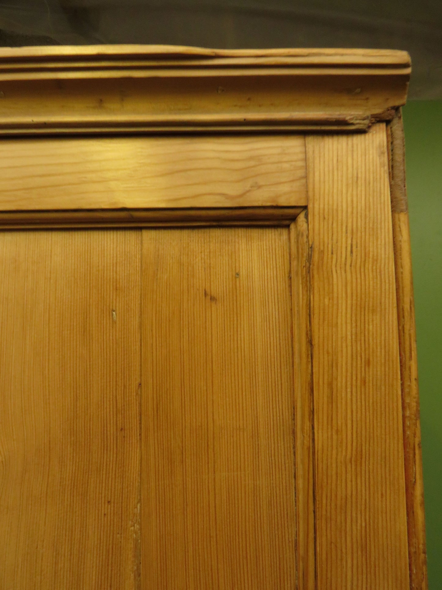 Narrow Pine Linen Cupboard or Larder
