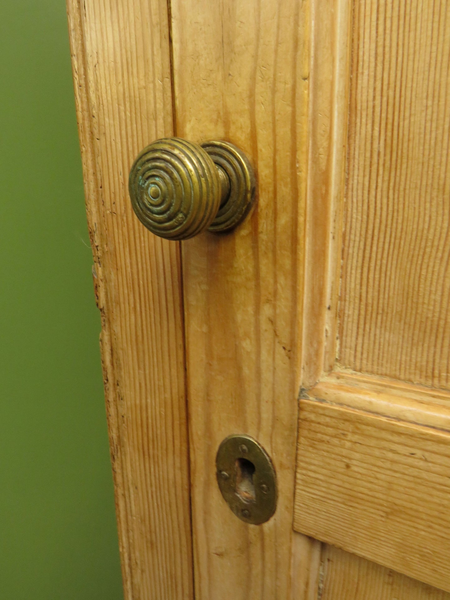 Narrow Pine Linen Cupboard or Larder