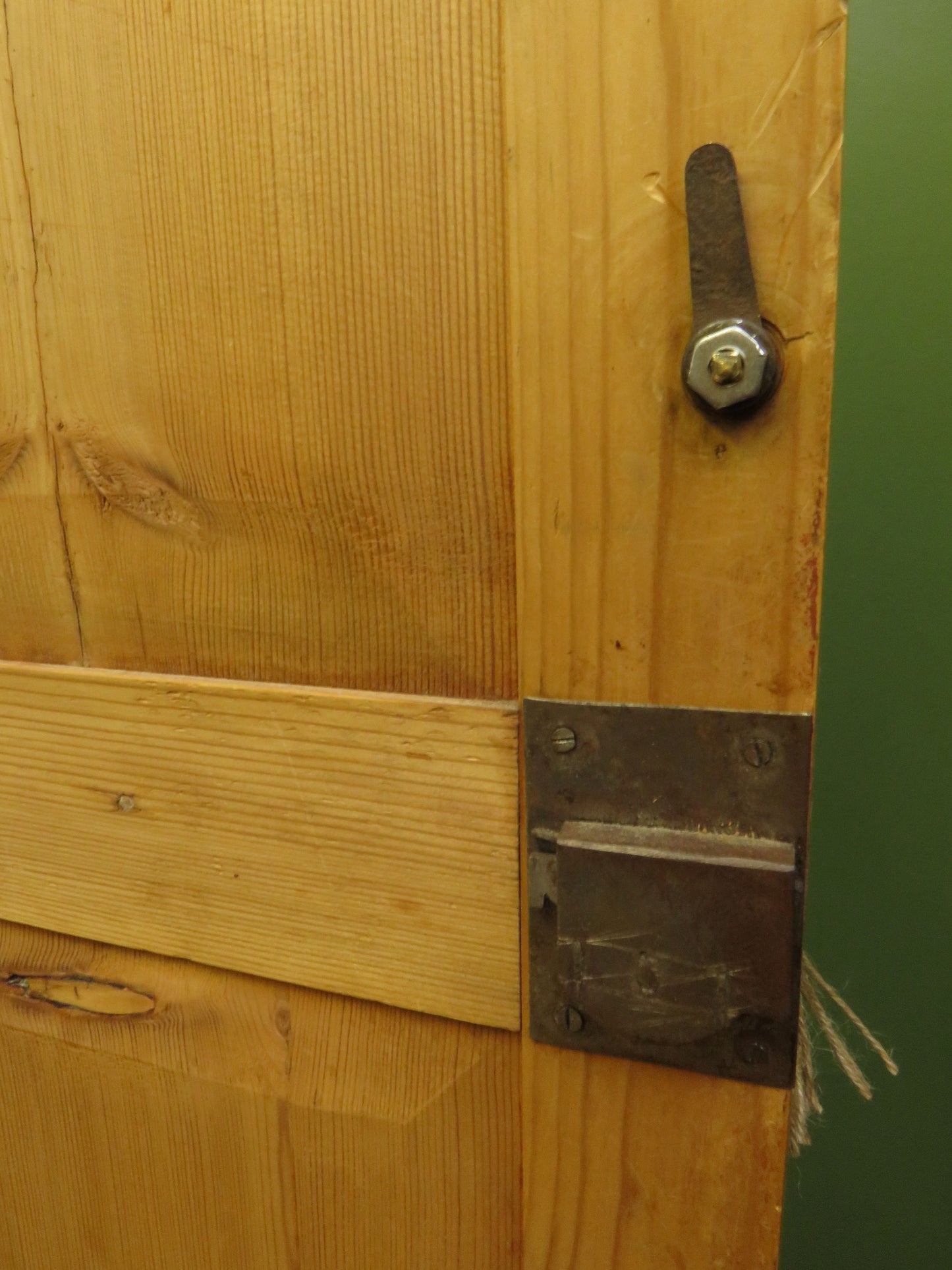 Narrow Pine Linen Cupboard or Larder
