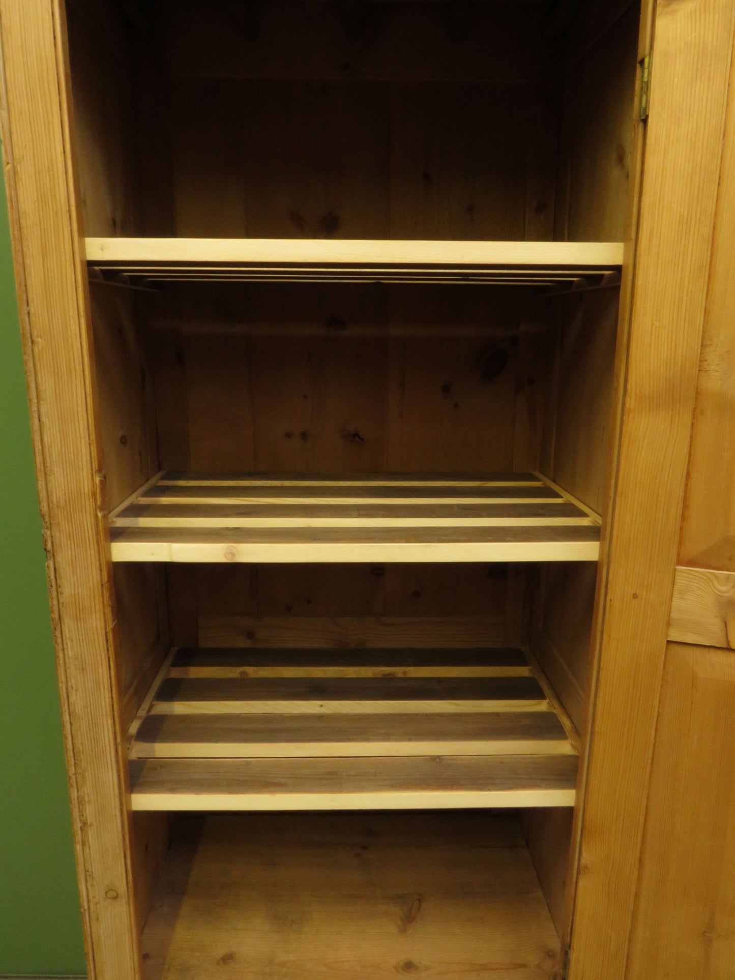 Narrow Pine Linen Cupboard or Larder
