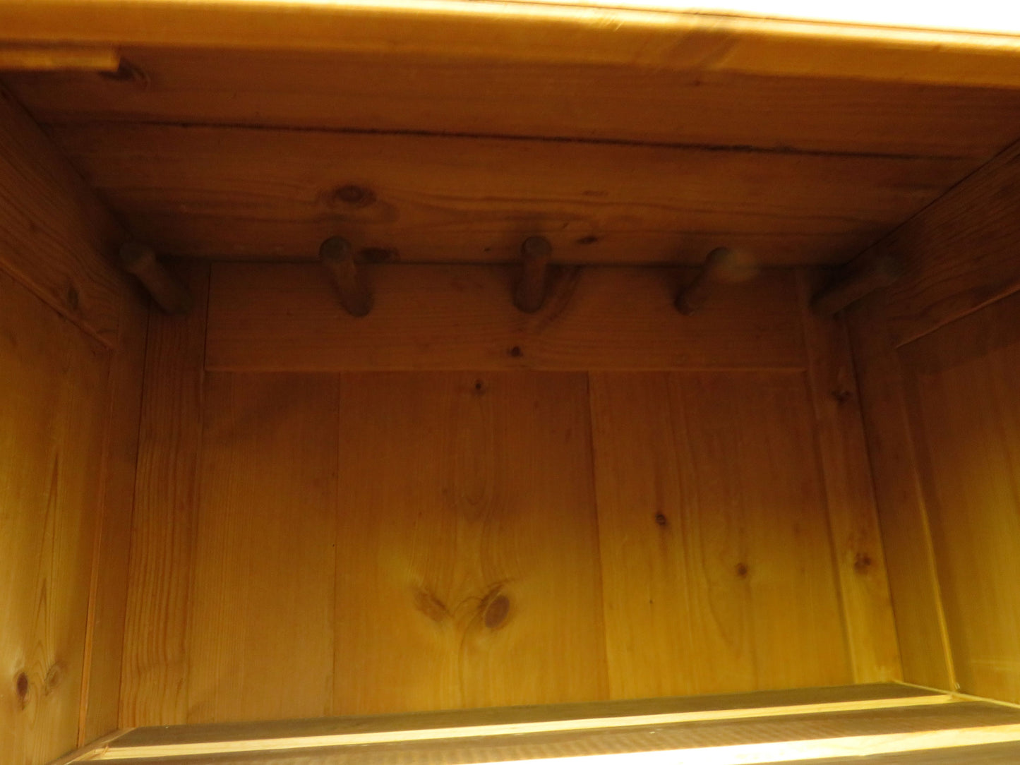 Narrow Pine Linen Cupboard or Larder