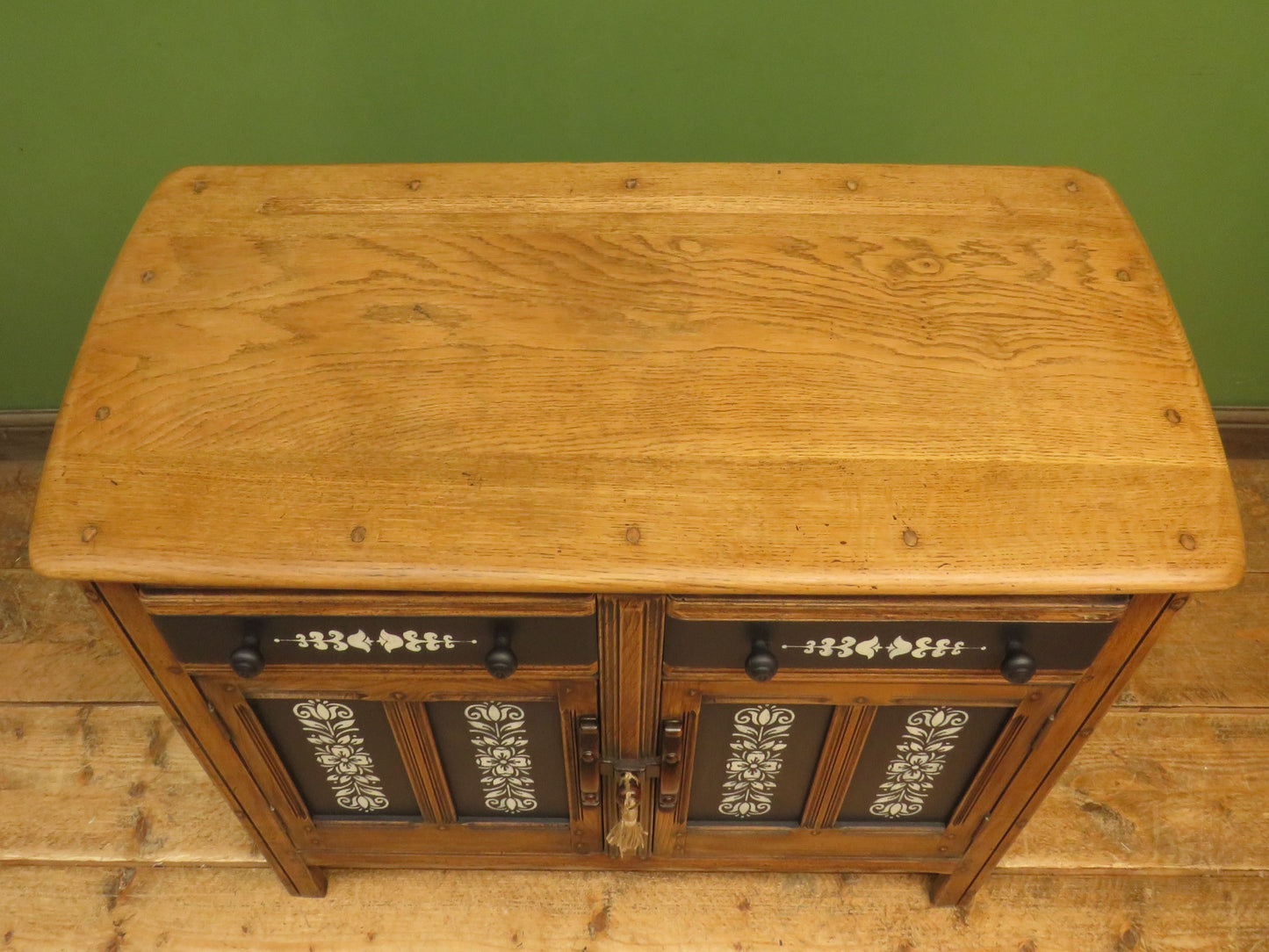 Scandi Boho Styled Ercol sideboard with Drawers